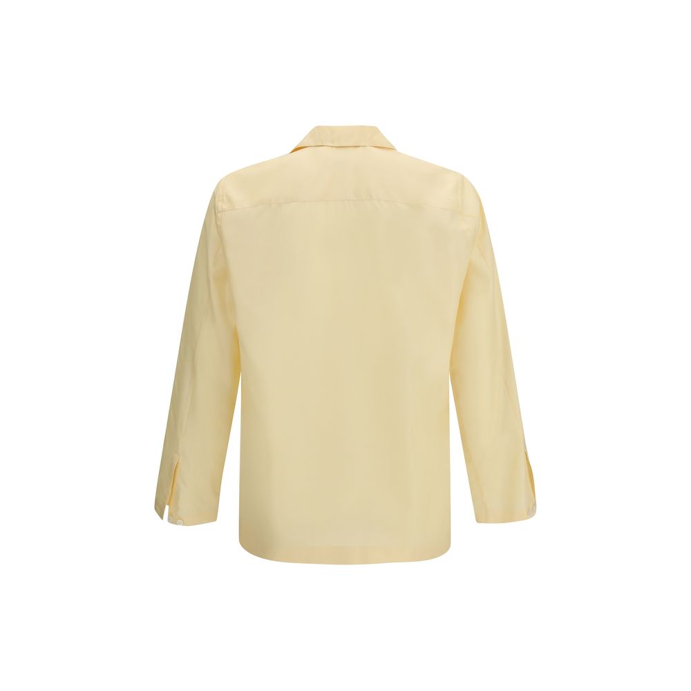 Umit Benan Bicolor Silk Shirt
