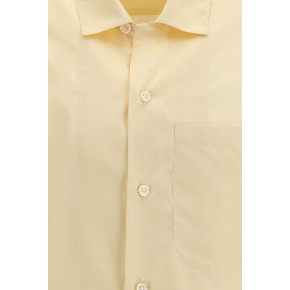 Umit Benan Bicolor Silk Shirt