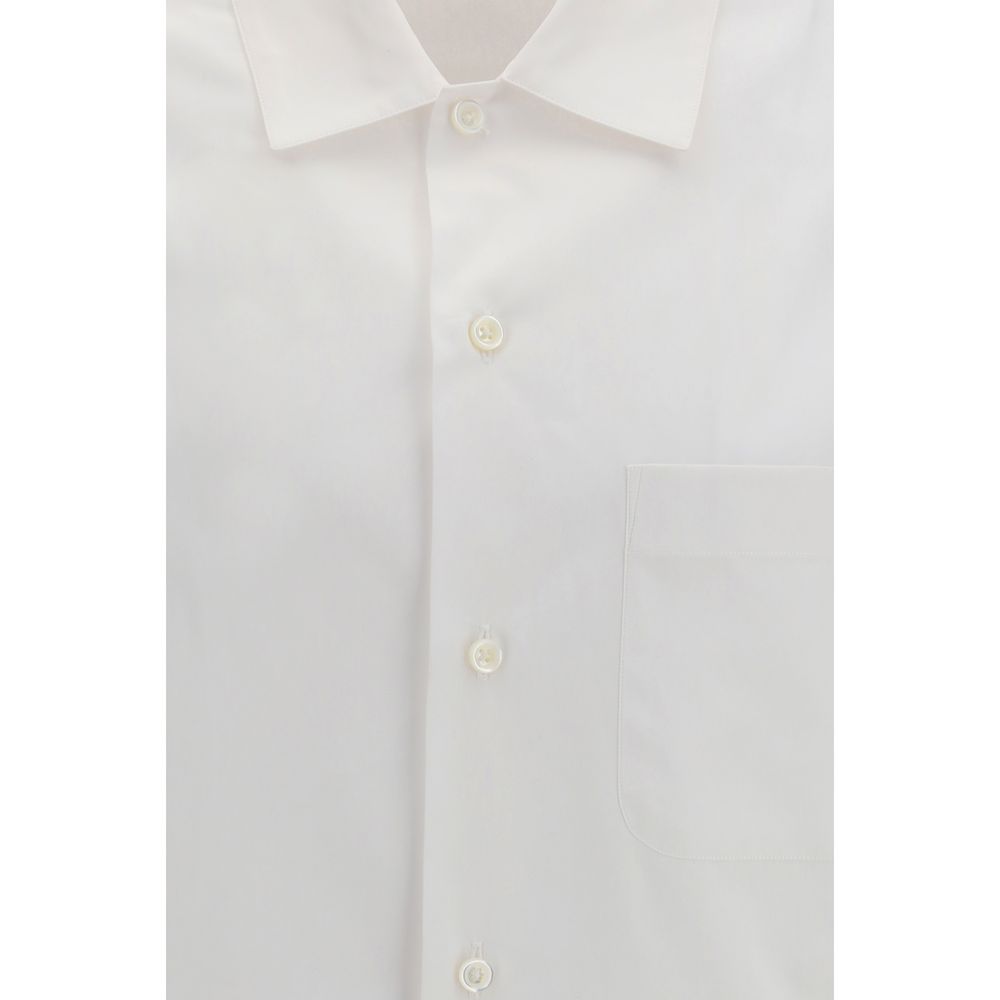 Umit Benan White Dress Shirt for Men detail view