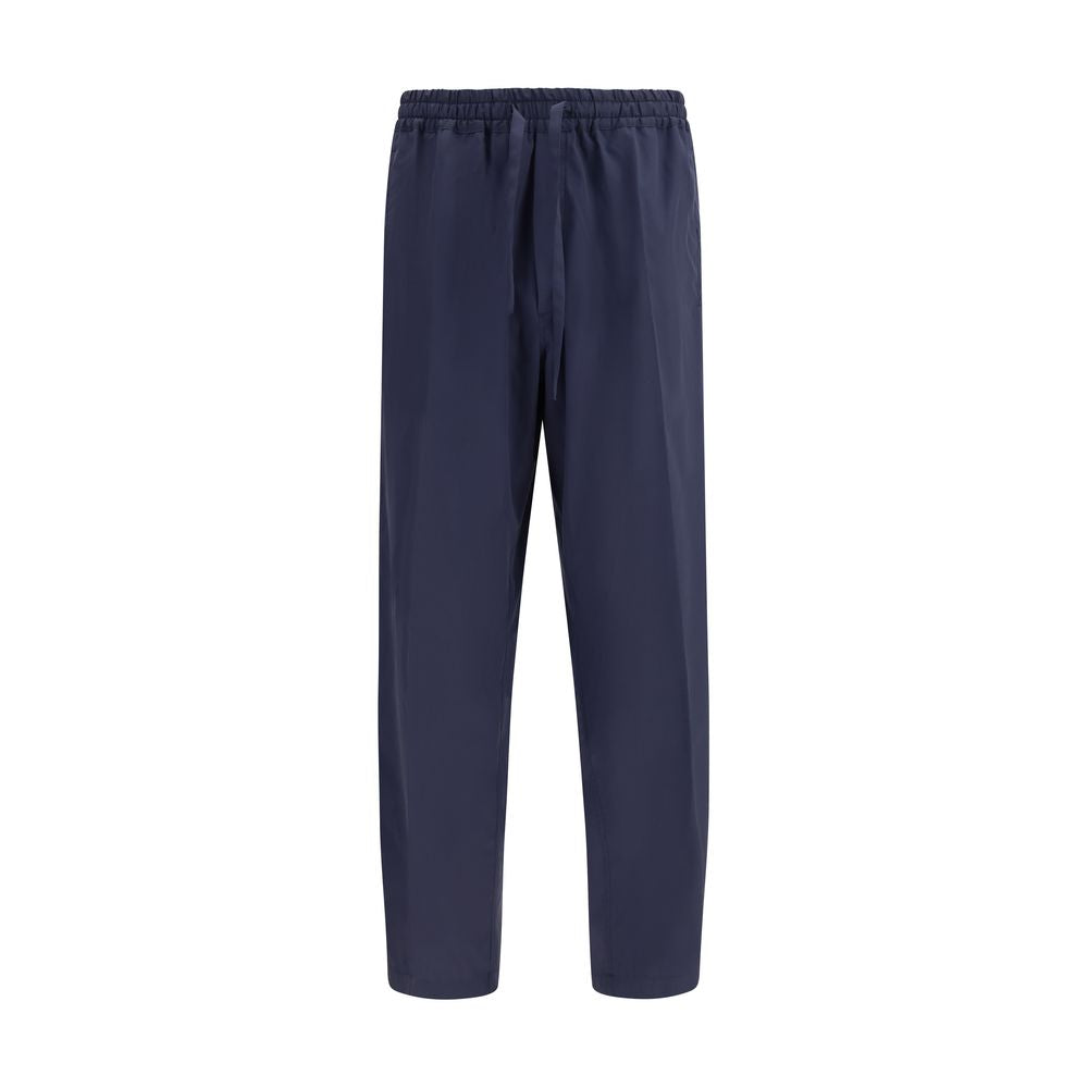 Umit Benan Blue Casual Pants for Men