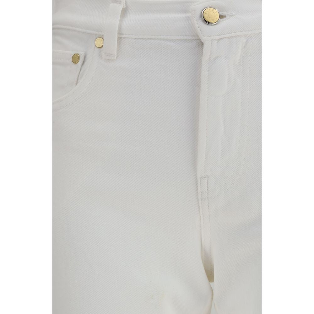 Jean slim en coton blanc Umit Benan
