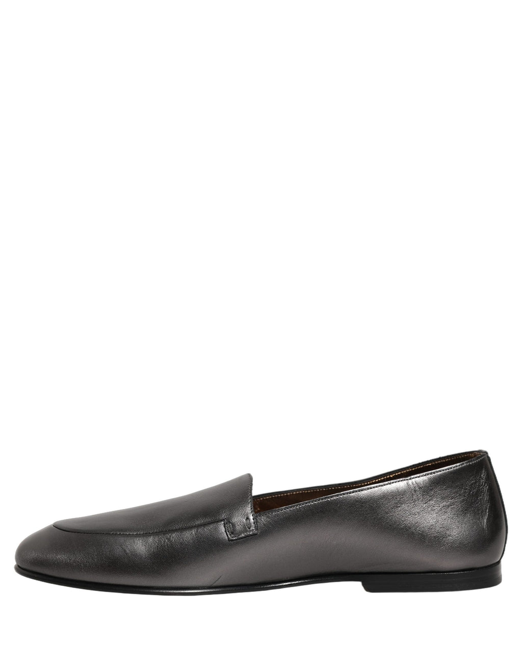 Dolce & Gabbana Silver Slip On Loafers for Men additional view