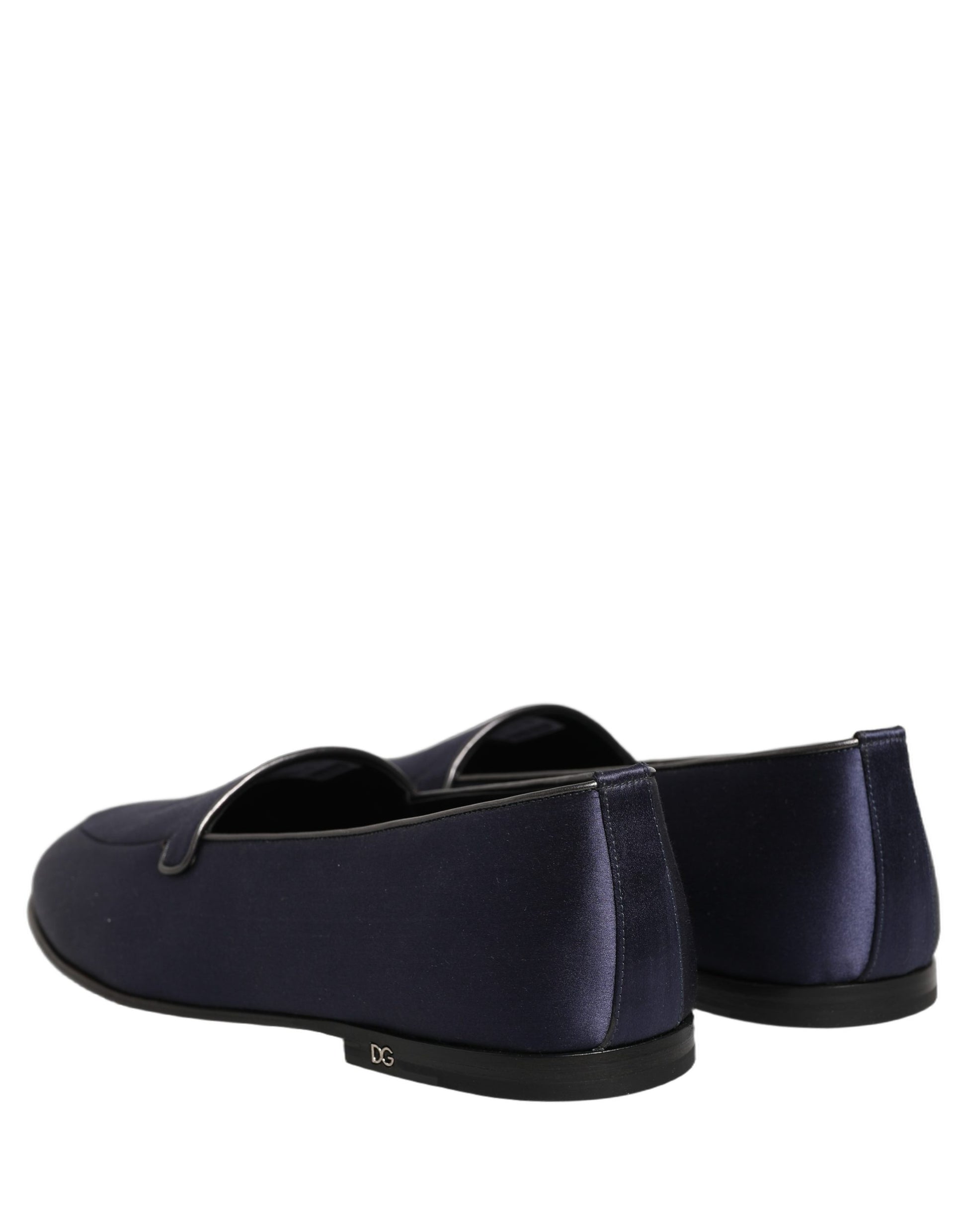 Dolce & Gabbana Blue Slip On Loafers for Men additional view