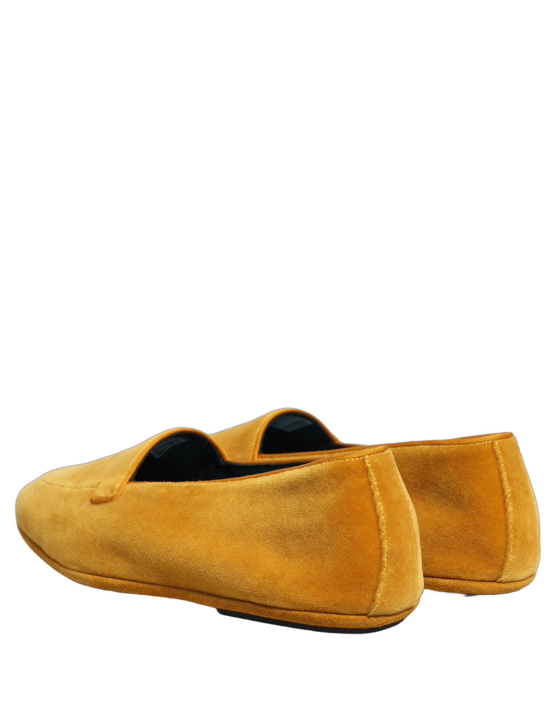 Dolce & Gabbana Yellow Slip On Loafers for Men additional view