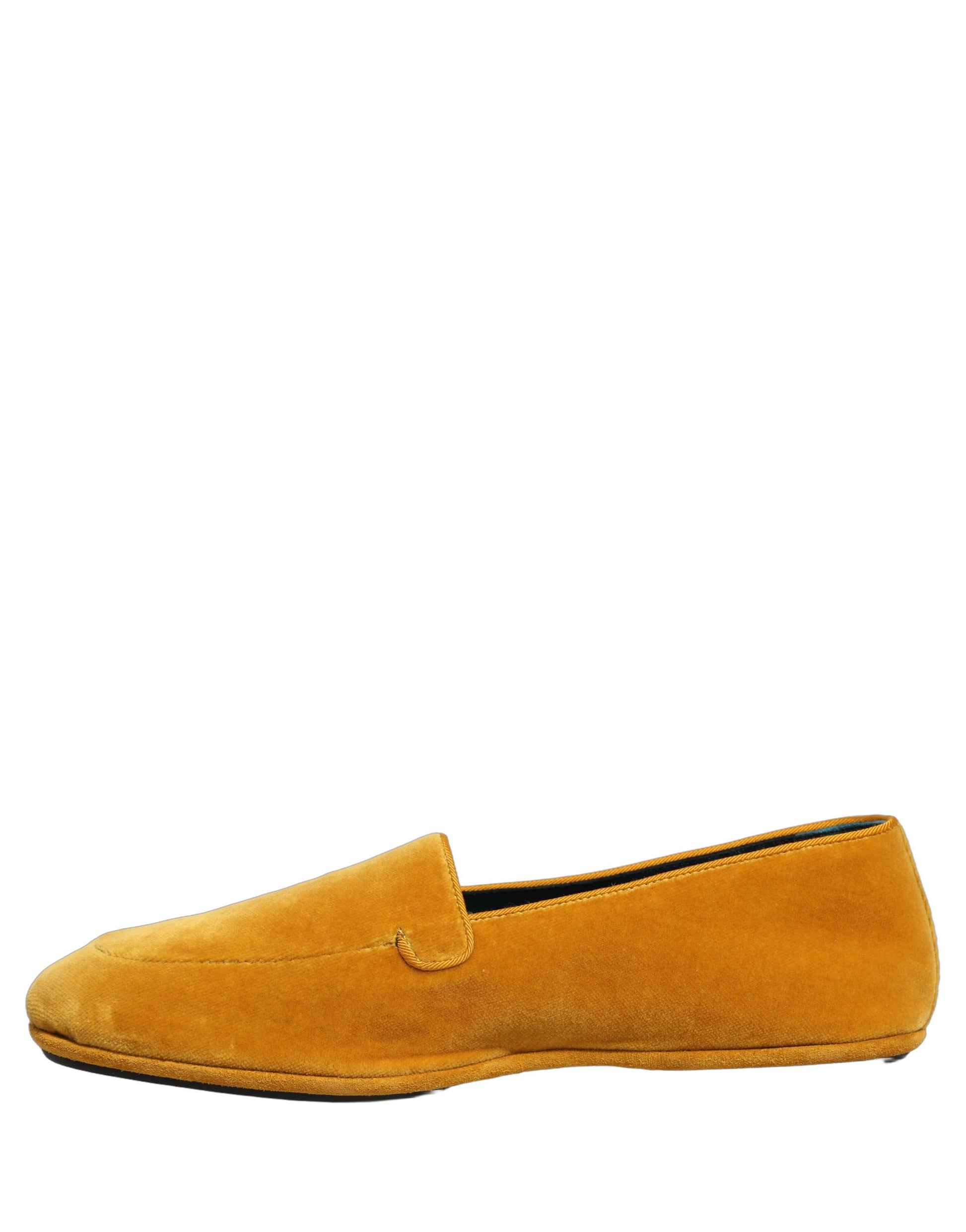 Dolce & Gabbana Yellow Slip On Loafers for Men additional view