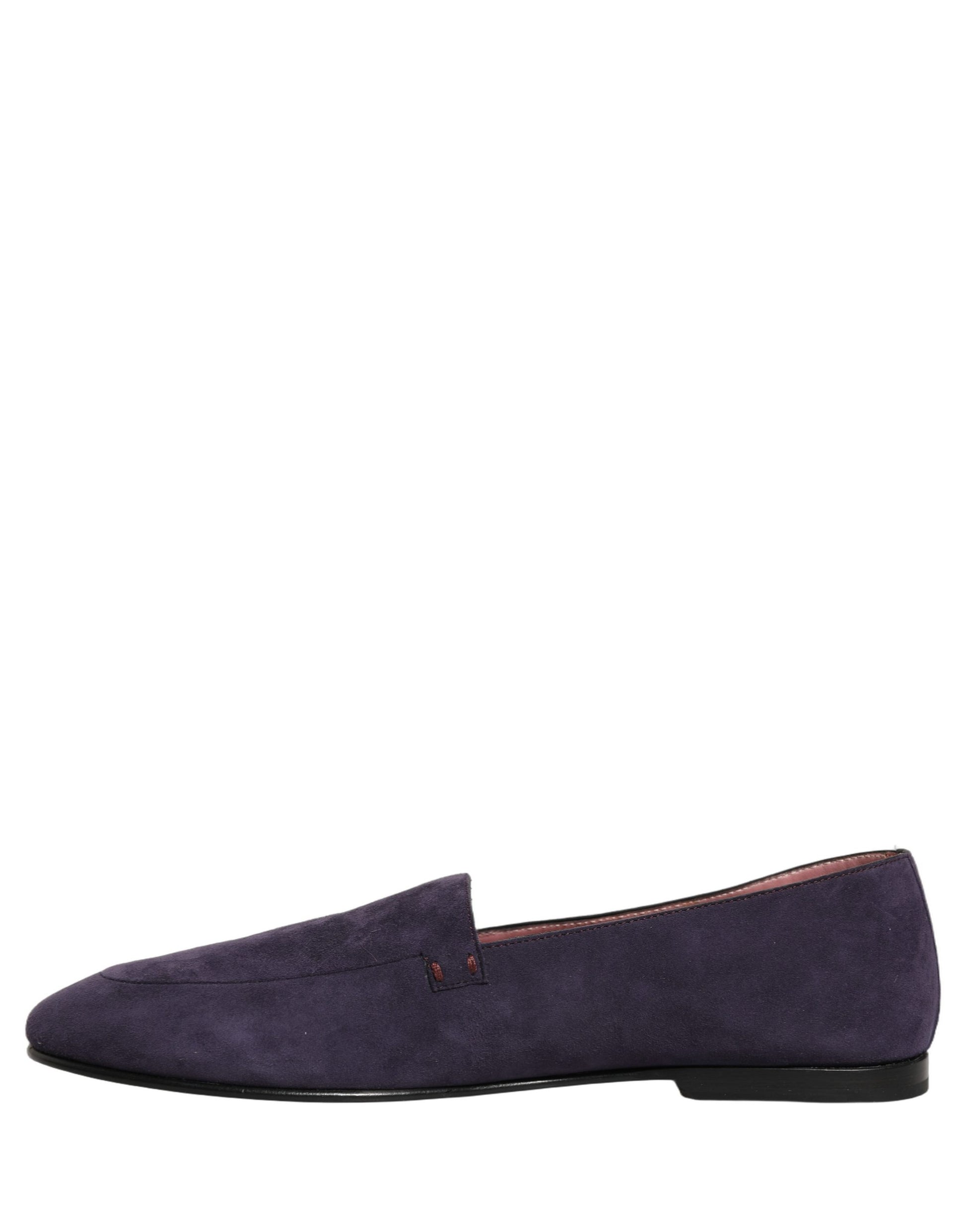 Dolce & Gabbana Purple Slip On Loafers for Men additional view