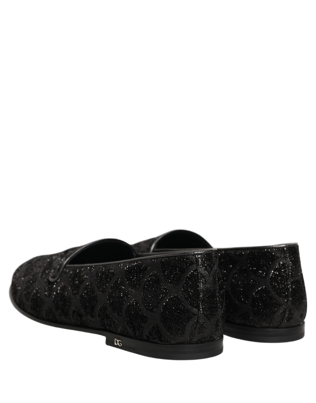 Dolce & Gabbana Black Slip On Loafers for Men additional view
