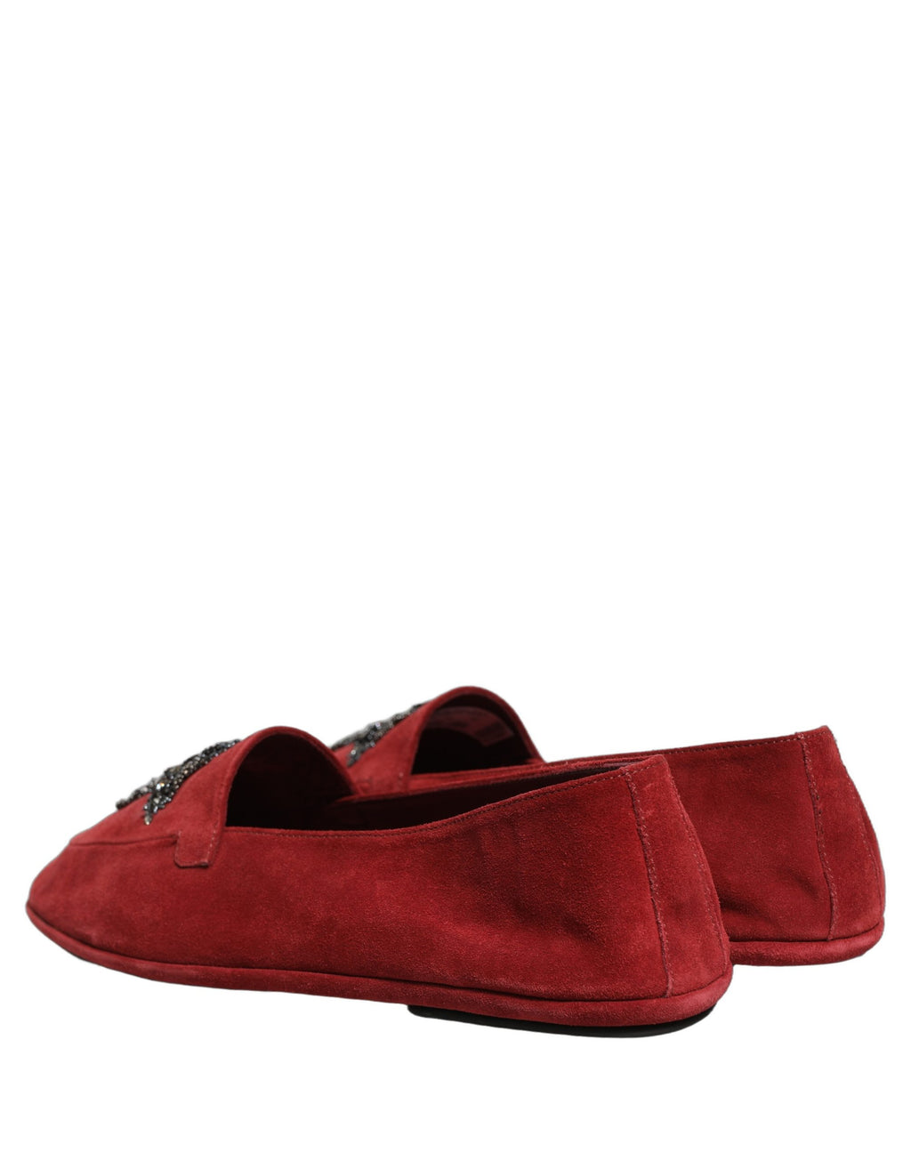 Dolce & Gabbana Red Slip On Loafers for Men additional view