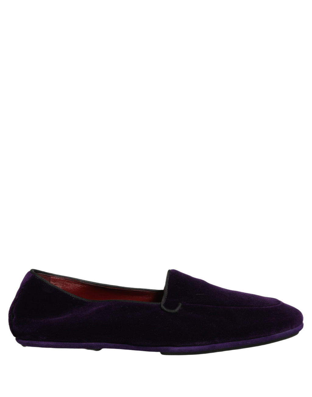 Dolce & Gabbana Purple Slip On Loafers for Men alternate view