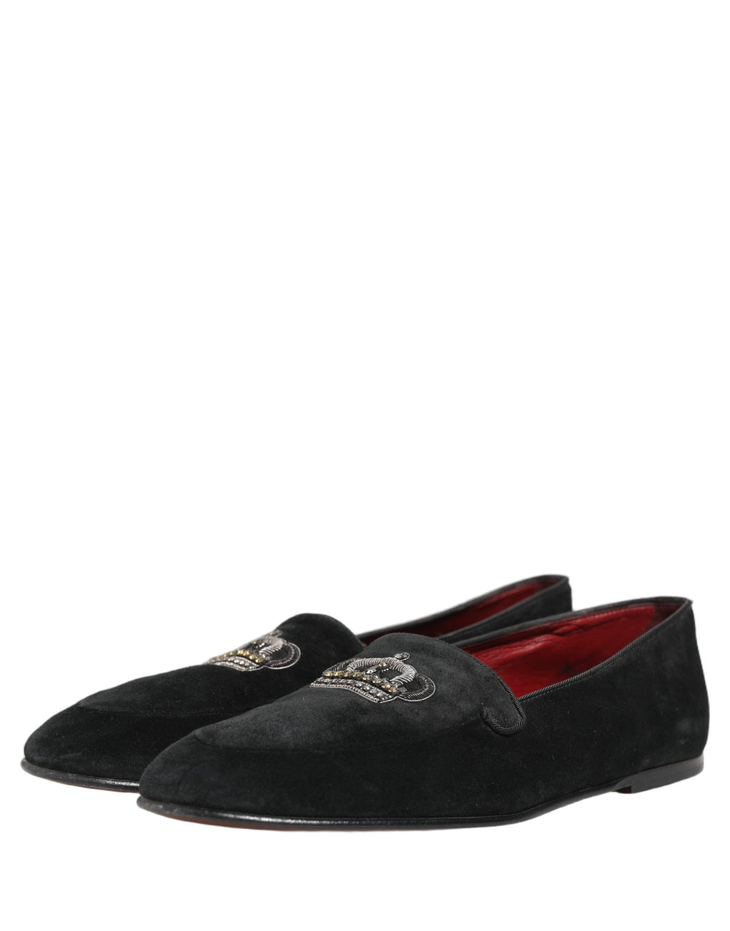Dolce & Gabbana Black Slip On Loafers for Men additional view