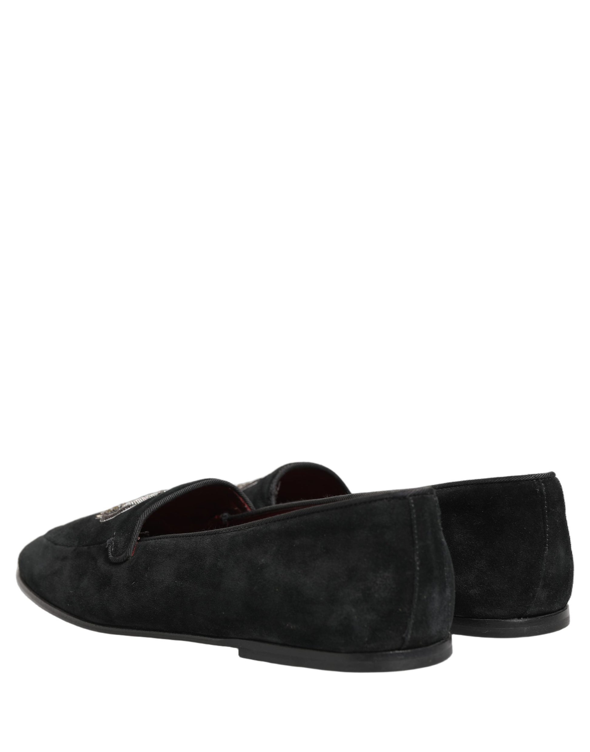 Dolce & Gabbana Black Slip On Loafers for Men additional view