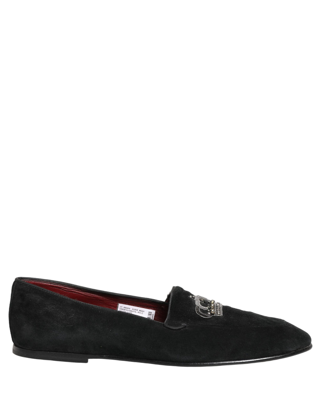 Dolce & Gabbana Black Slip On Loafers for Men alternate view