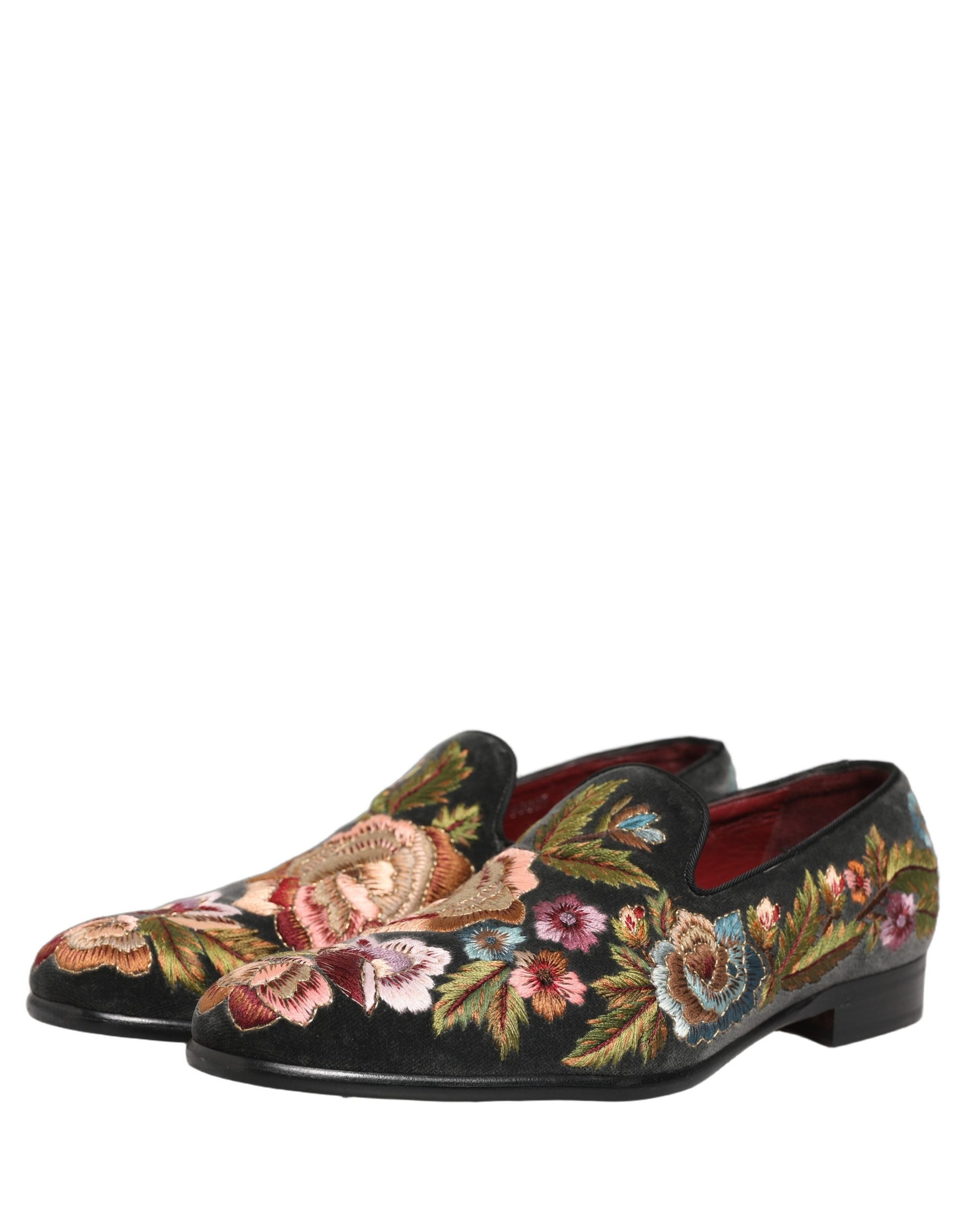 Dolce & Gabbana Black Slip On Loafers for Men additional view