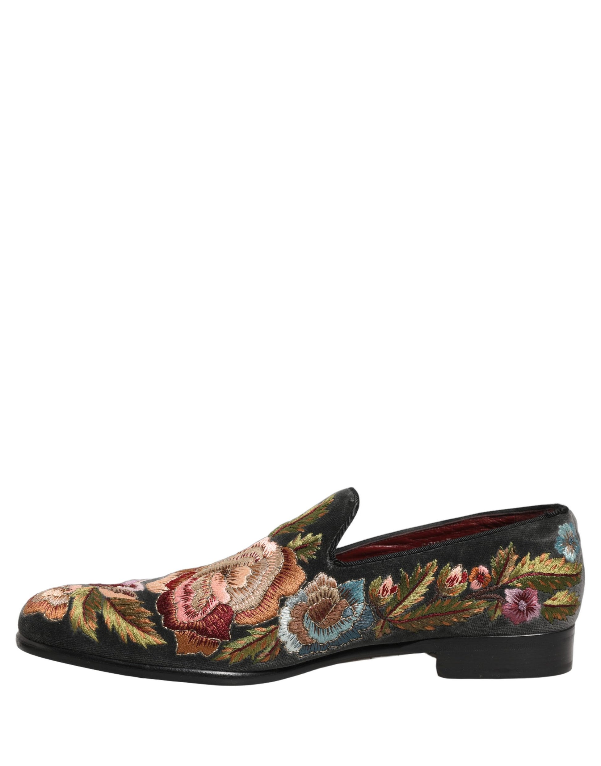 Dolce & Gabbana Black Slip On Loafers for Men additional view