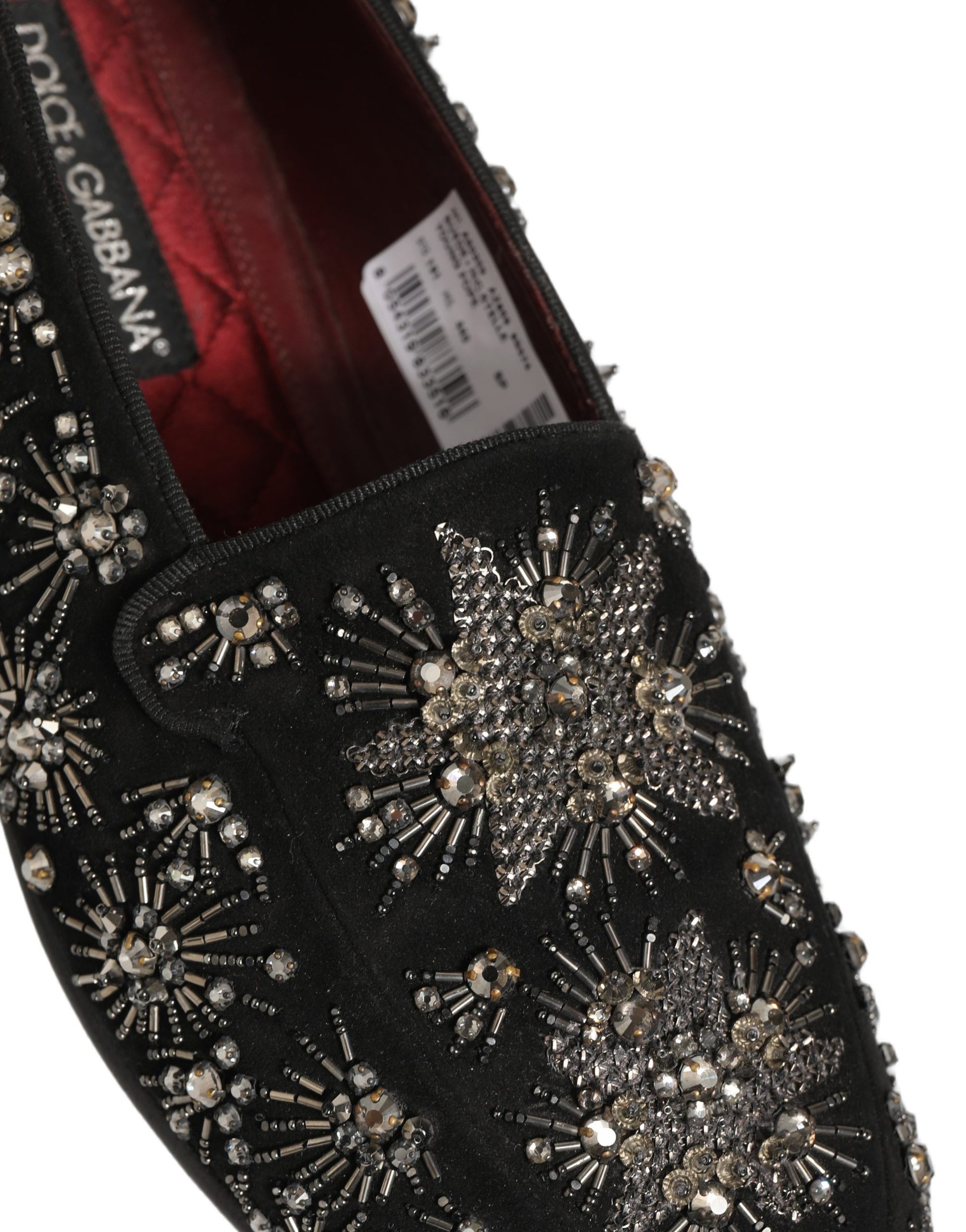 Dolce & Gabbana Black Slip On Loafers for Men additional view