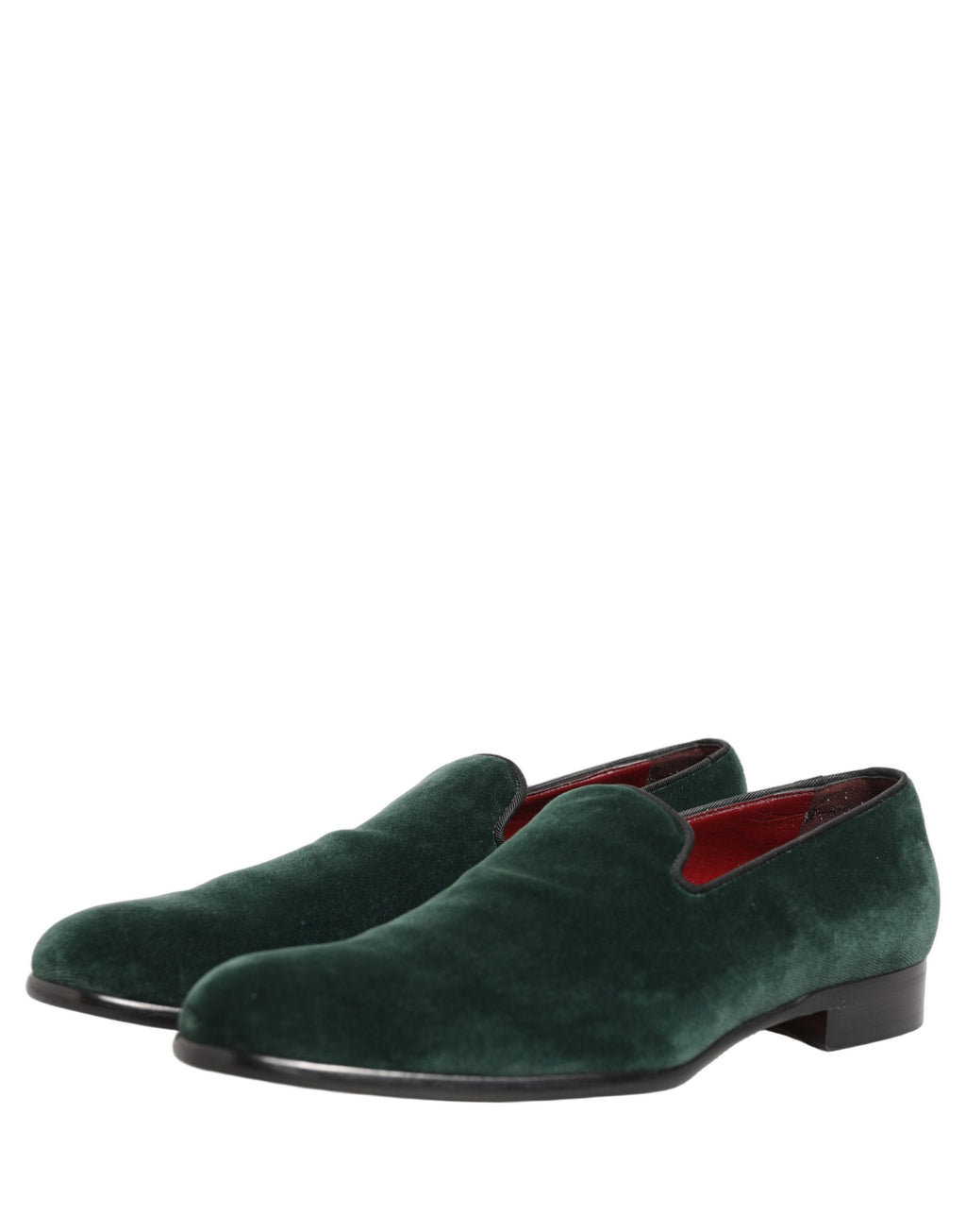 Dolce & Gabbana Green Slip On Loafers for Men additional view