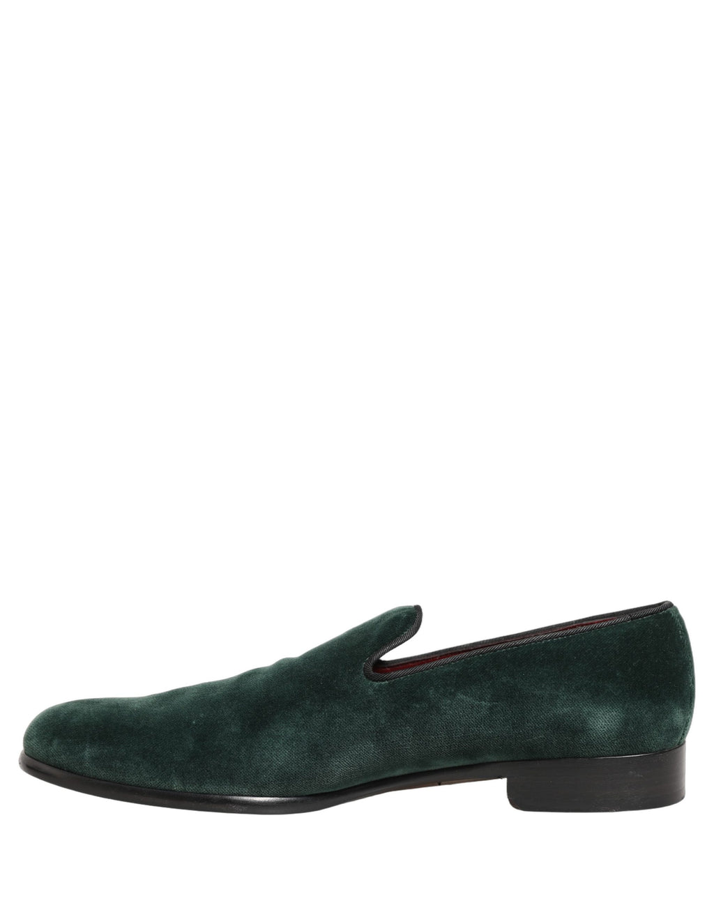 Dolce & Gabbana Green Slip On Loafers for Men additional view