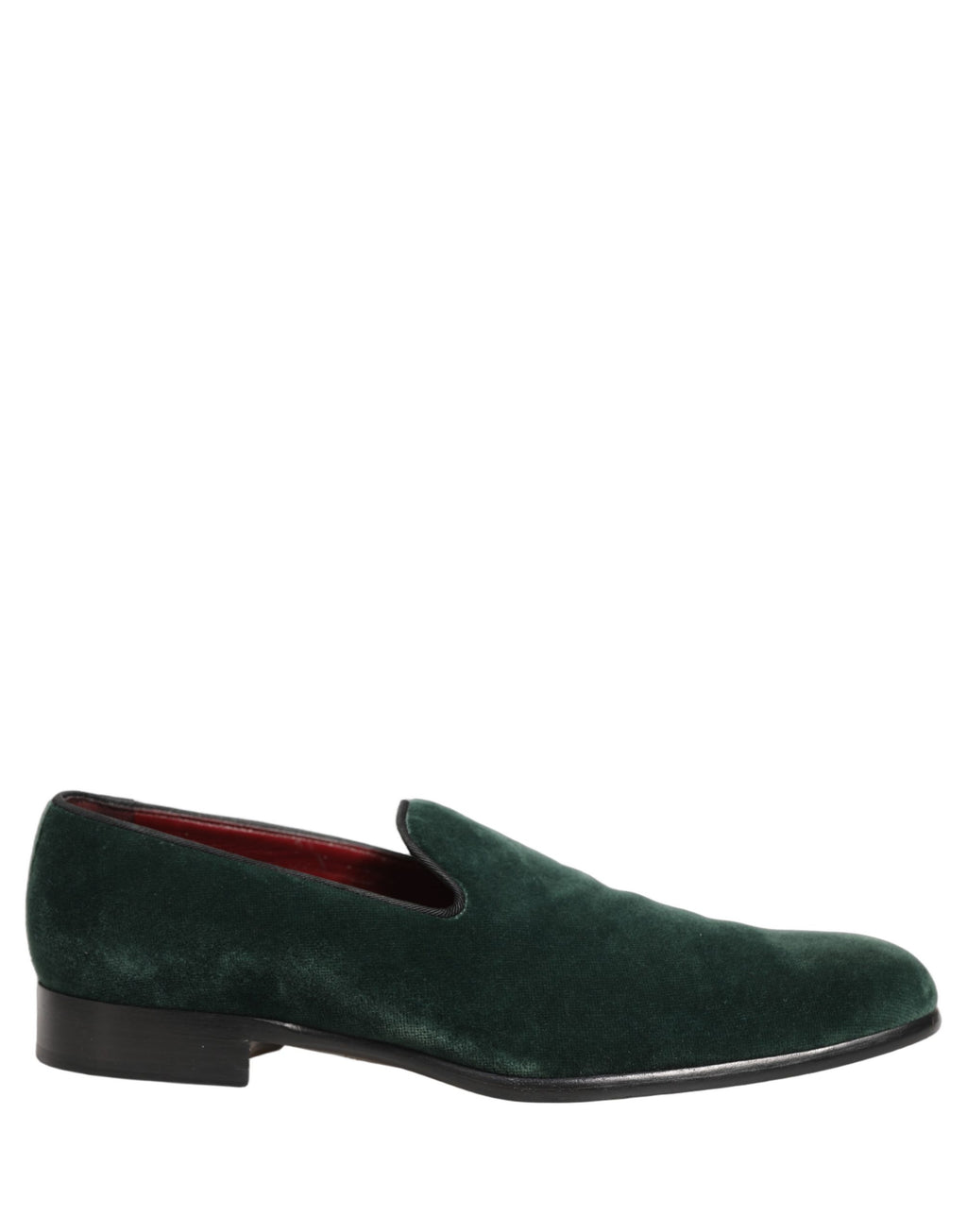 Dolce & Gabbana Green Slip On Loafers for Men alternate view