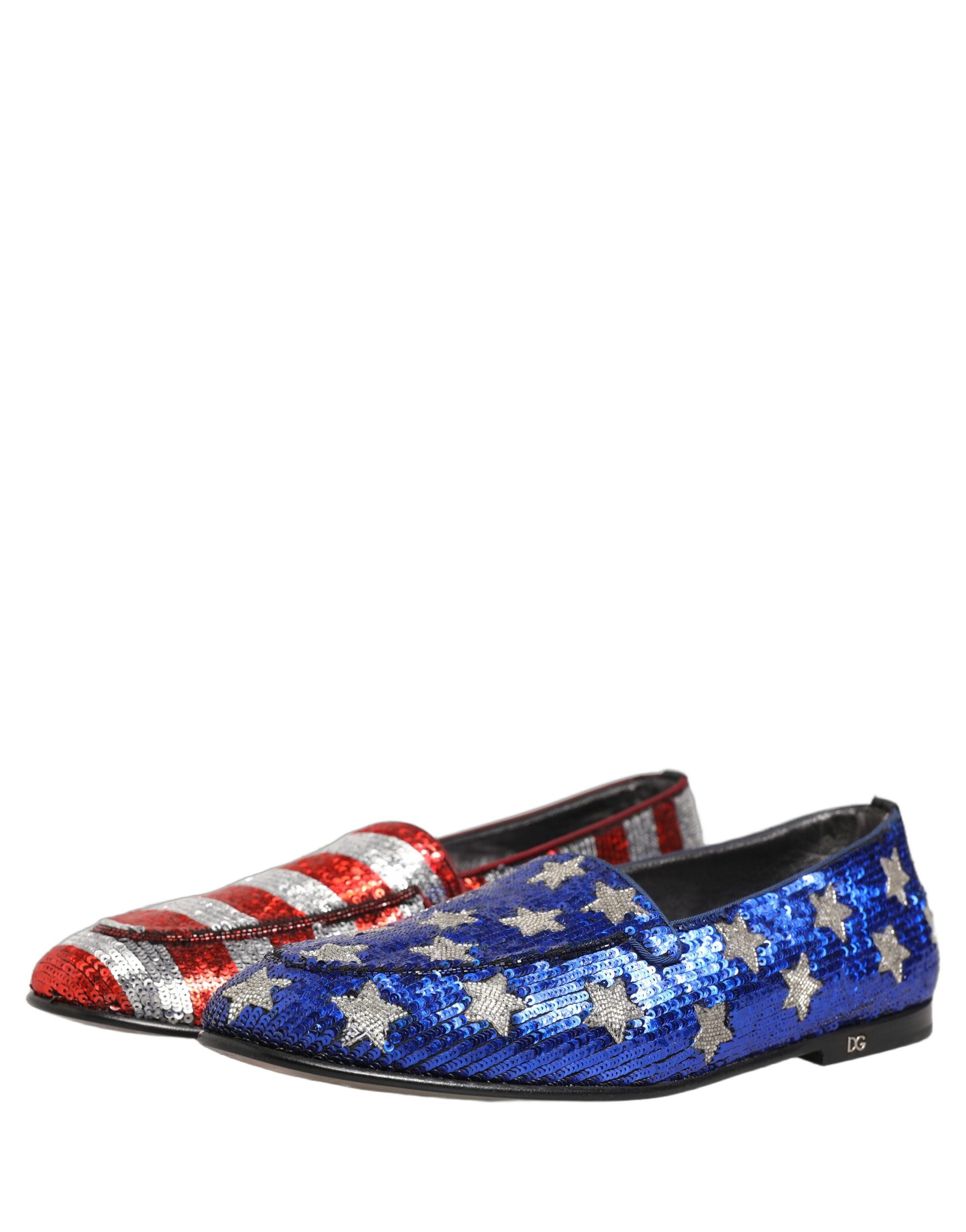 Dolce & Gabbana Multicolor Slip On Loafers for Men additional view