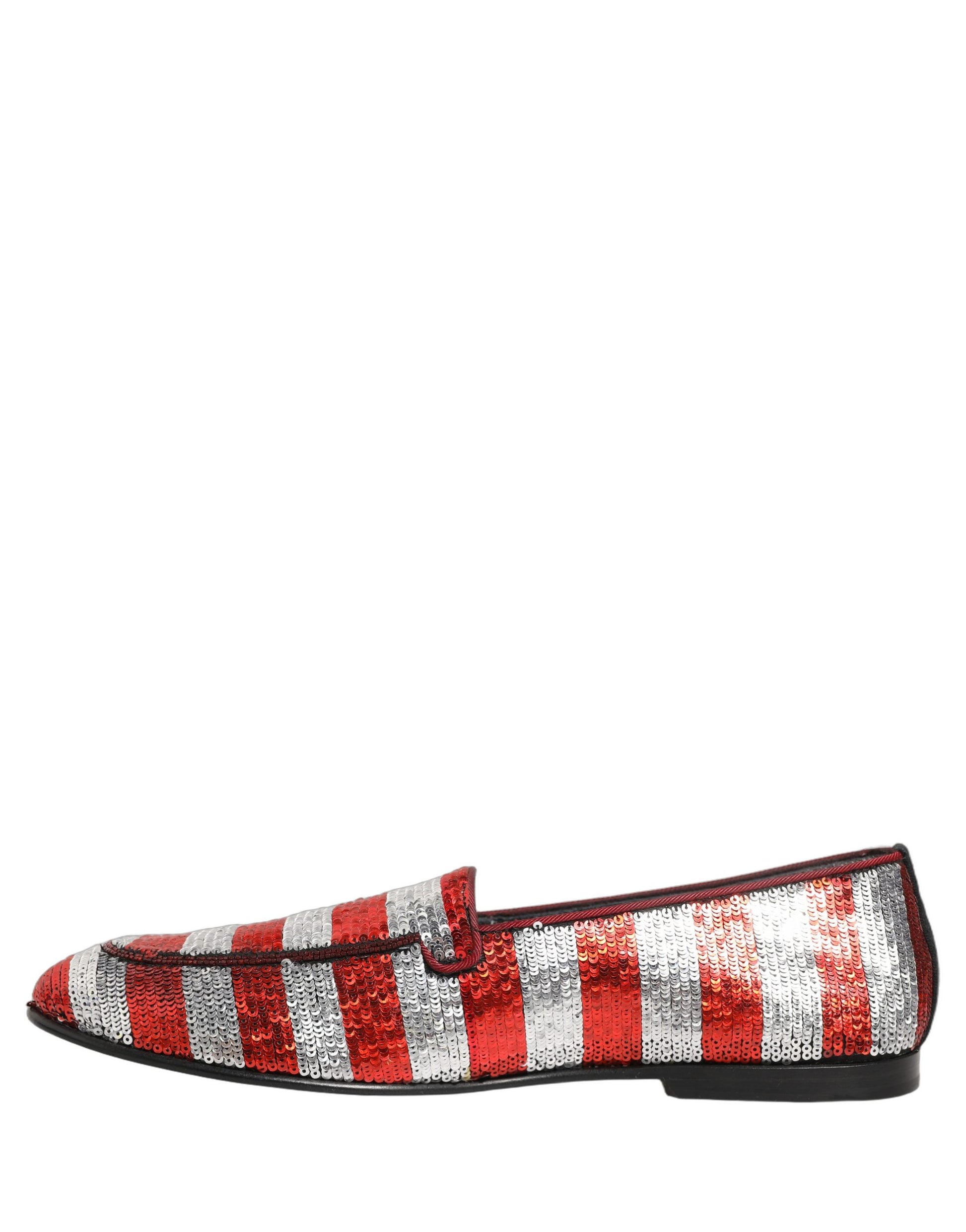 Dolce & Gabbana Multicolor Slip On Loafers for Men detail view