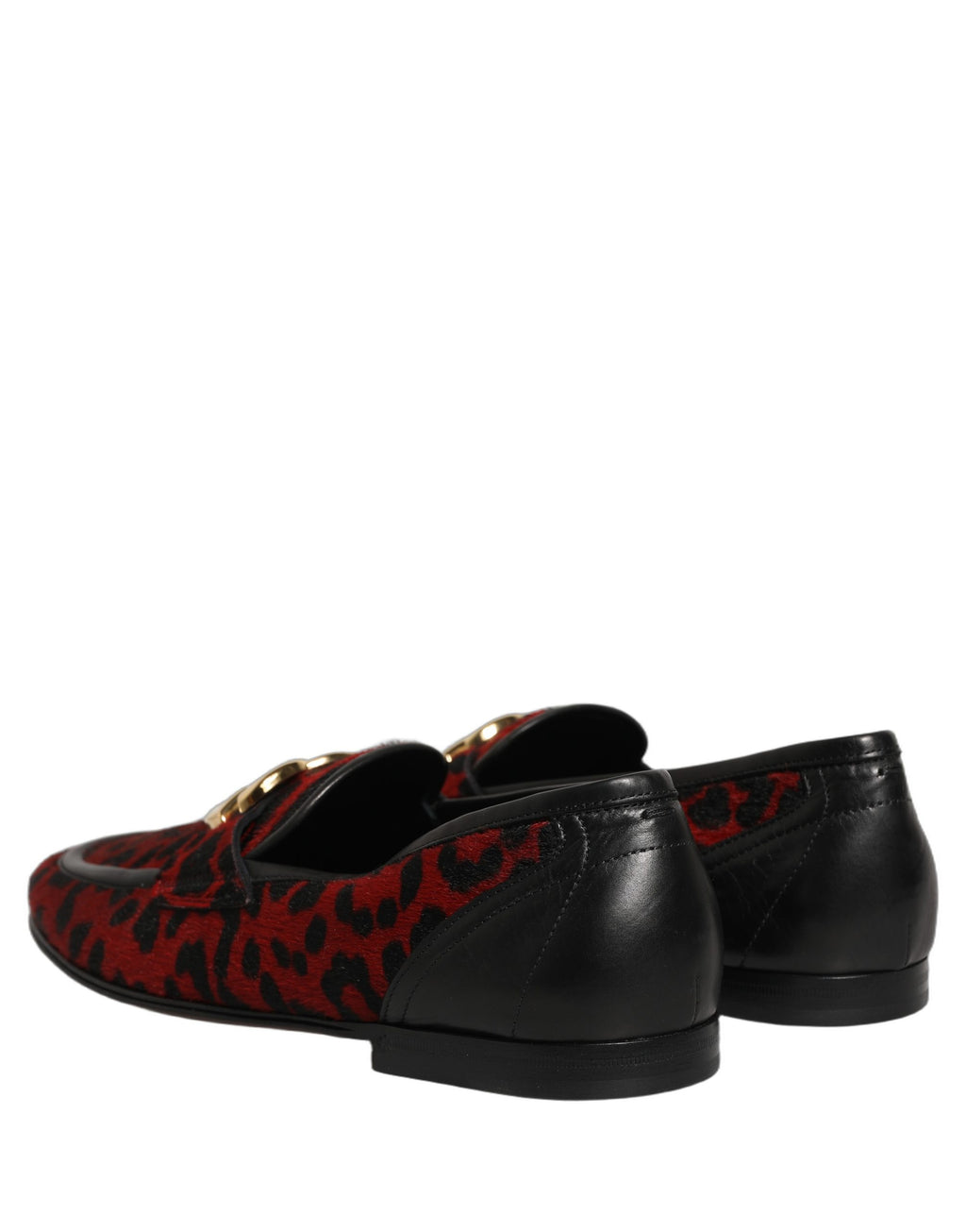 Dolce & Gabbana Red Slip On Loafers for Men additional view