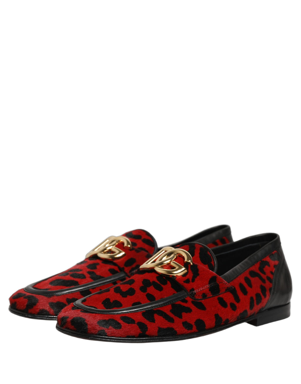 Dolce & Gabbana Red Slip On Loafers for Men additional view