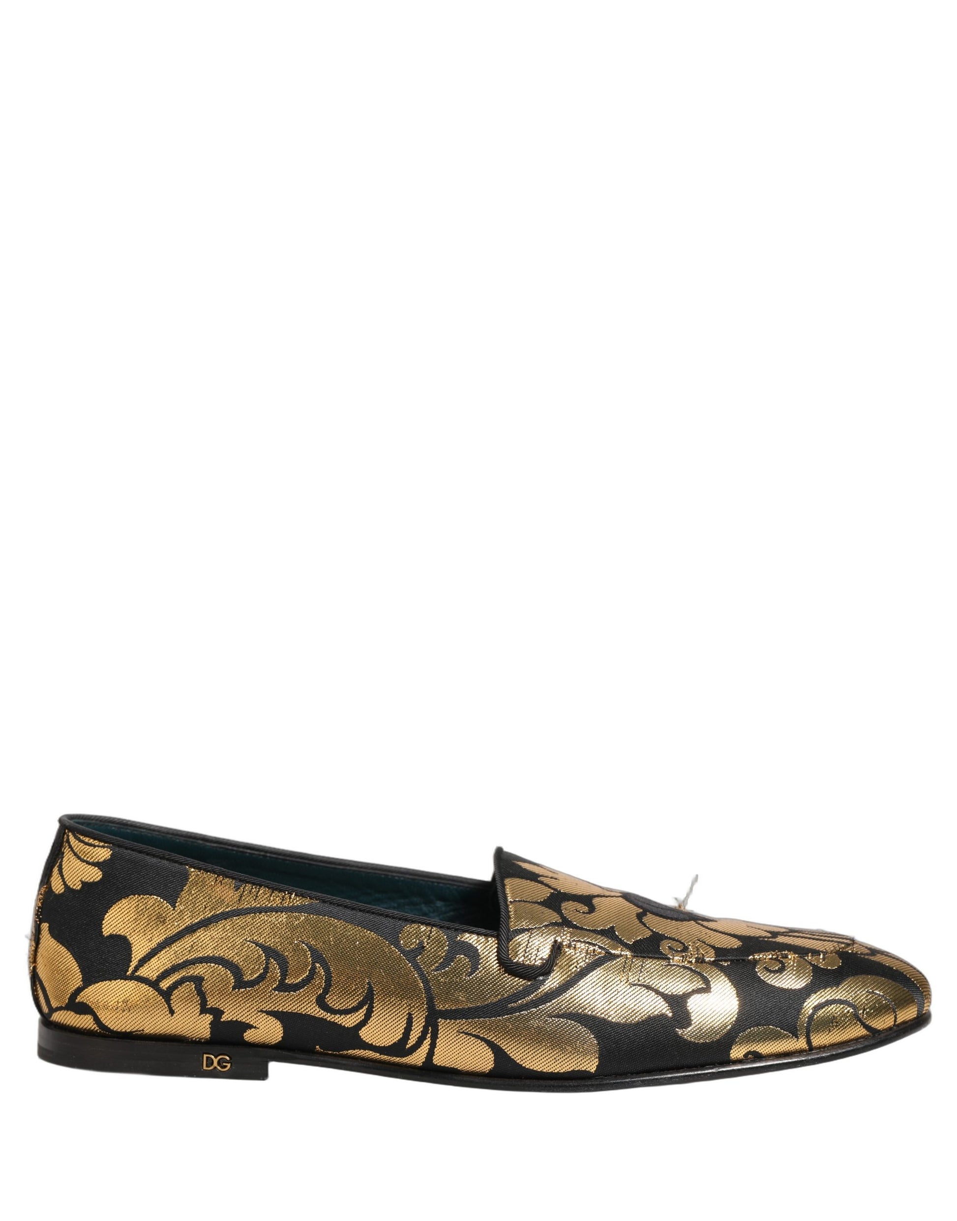 Dolce & Gabbana Black Slip On Loafers for Men