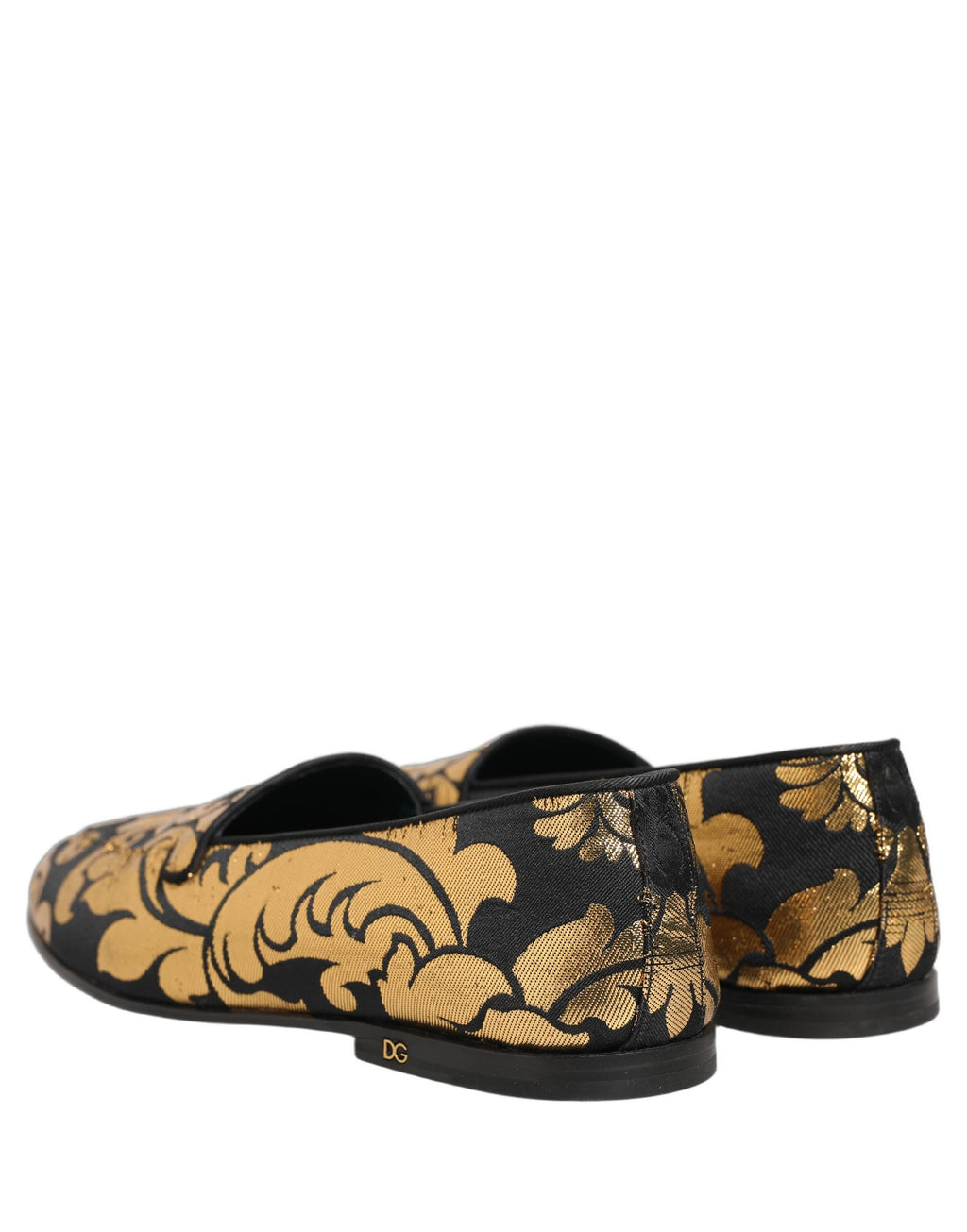 Dolce & Gabbana Black Slip On Loafers for Men additional view