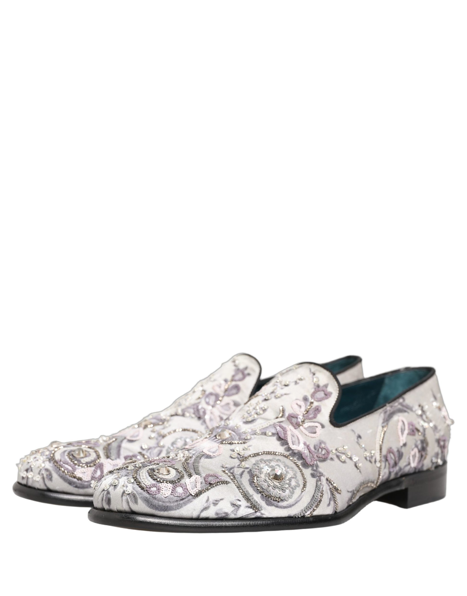 Dolce & Gabbana White Slip On Loafers for Men additional view