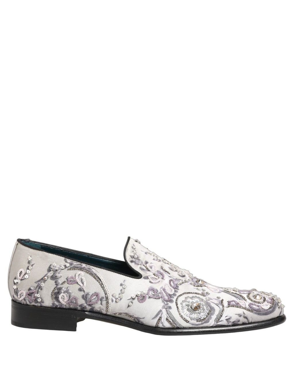 Dolce & Gabbana White Slip On Loafers for Men