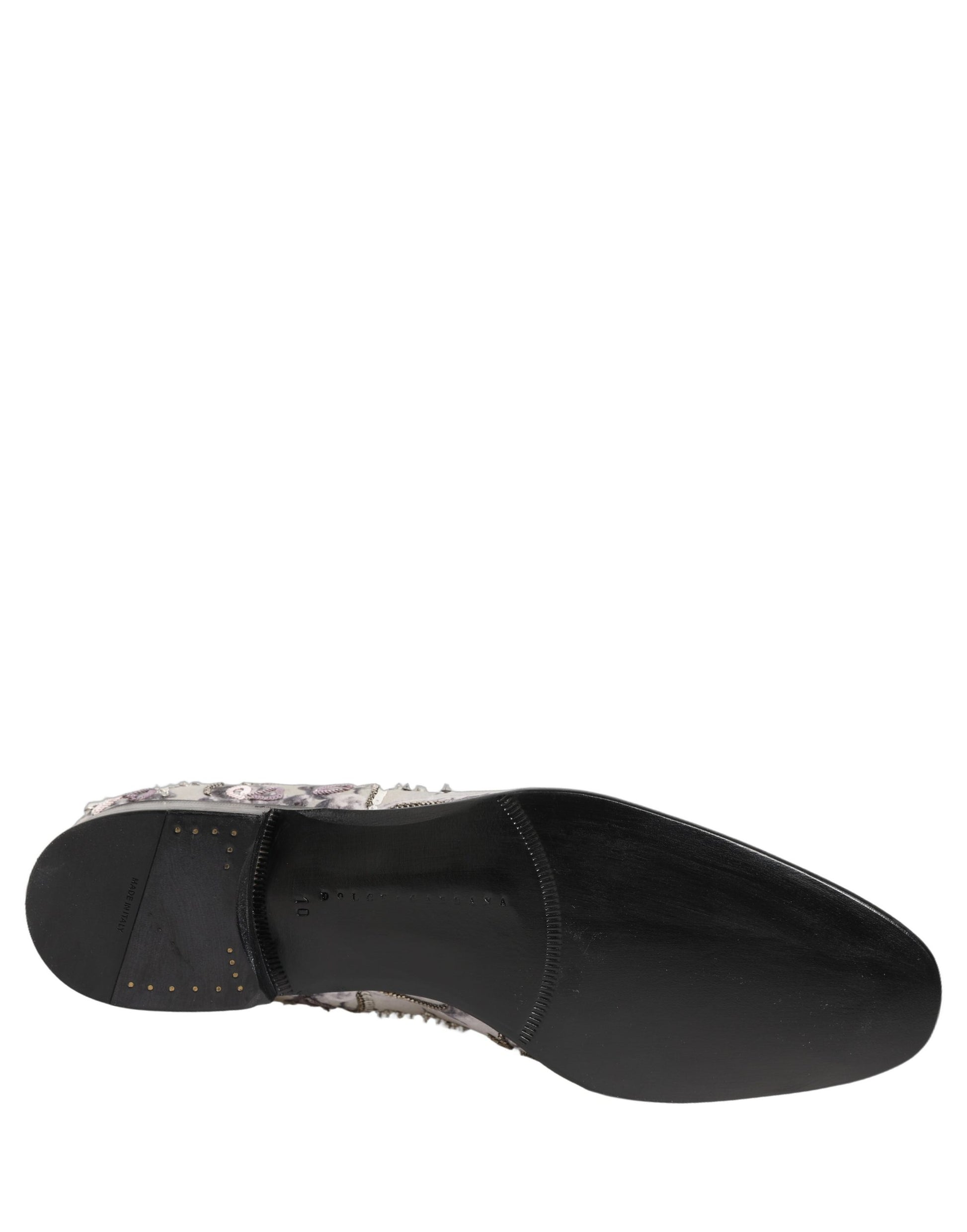 Dolce & Gabbana White Slip On Loafers for Men additional view