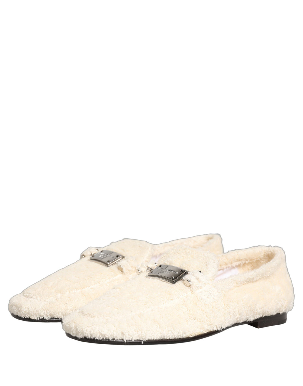 Dolce & Gabbana White Slip On Loafers for Men additional view
