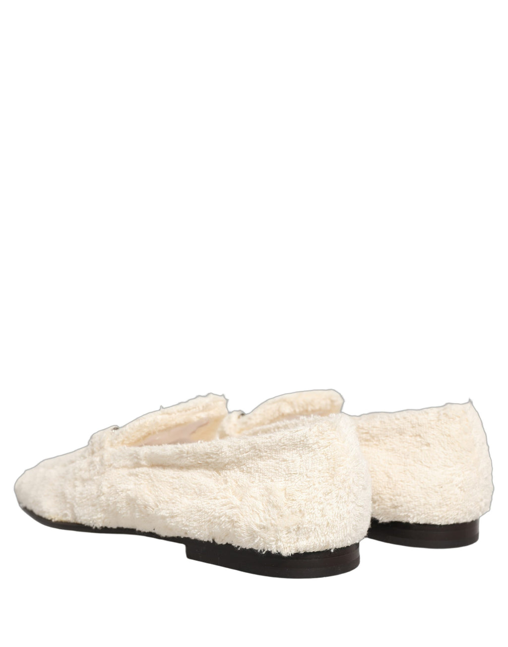 Dolce & Gabbana White Slip On Loafers for Men additional view