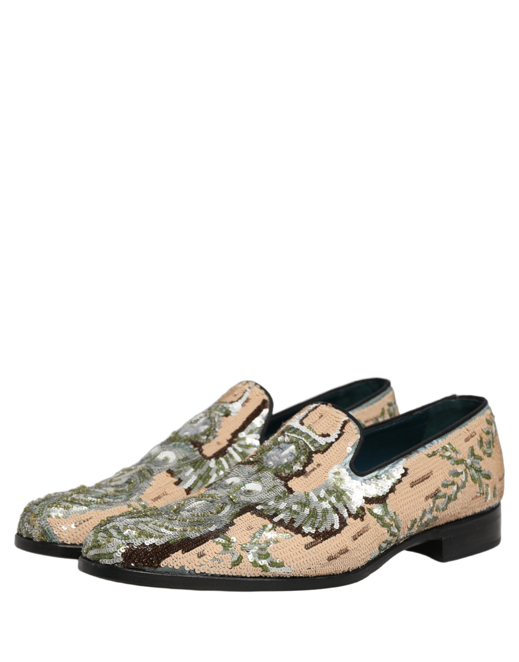 Dolce & Gabbana Beige Slip On Loafers for Men additional view