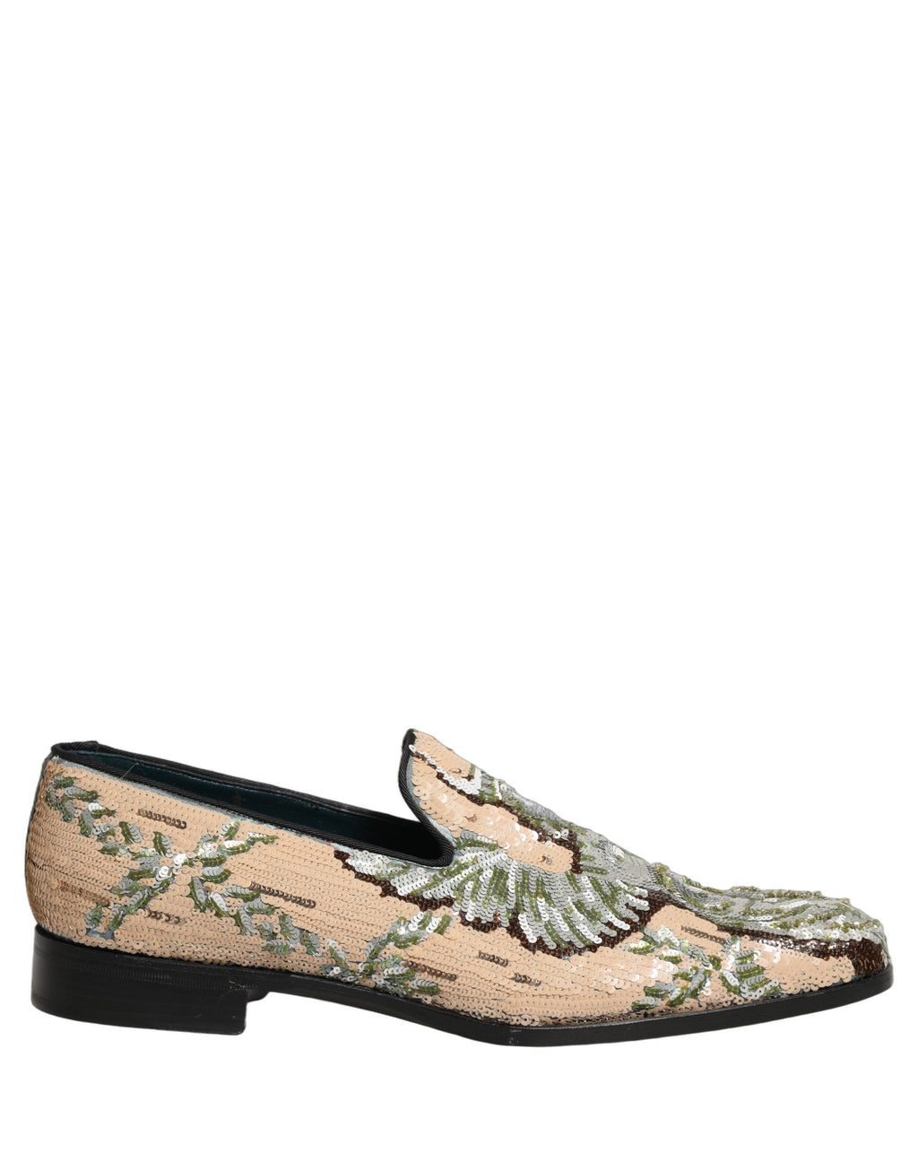 Dolce & Gabbana Beige Slip On Loafers for Men alternate view
