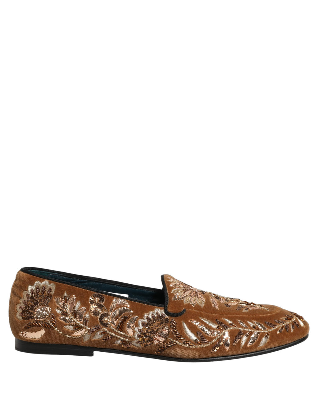 Dolce & Gabbana Brown Slip On Loafers for Men