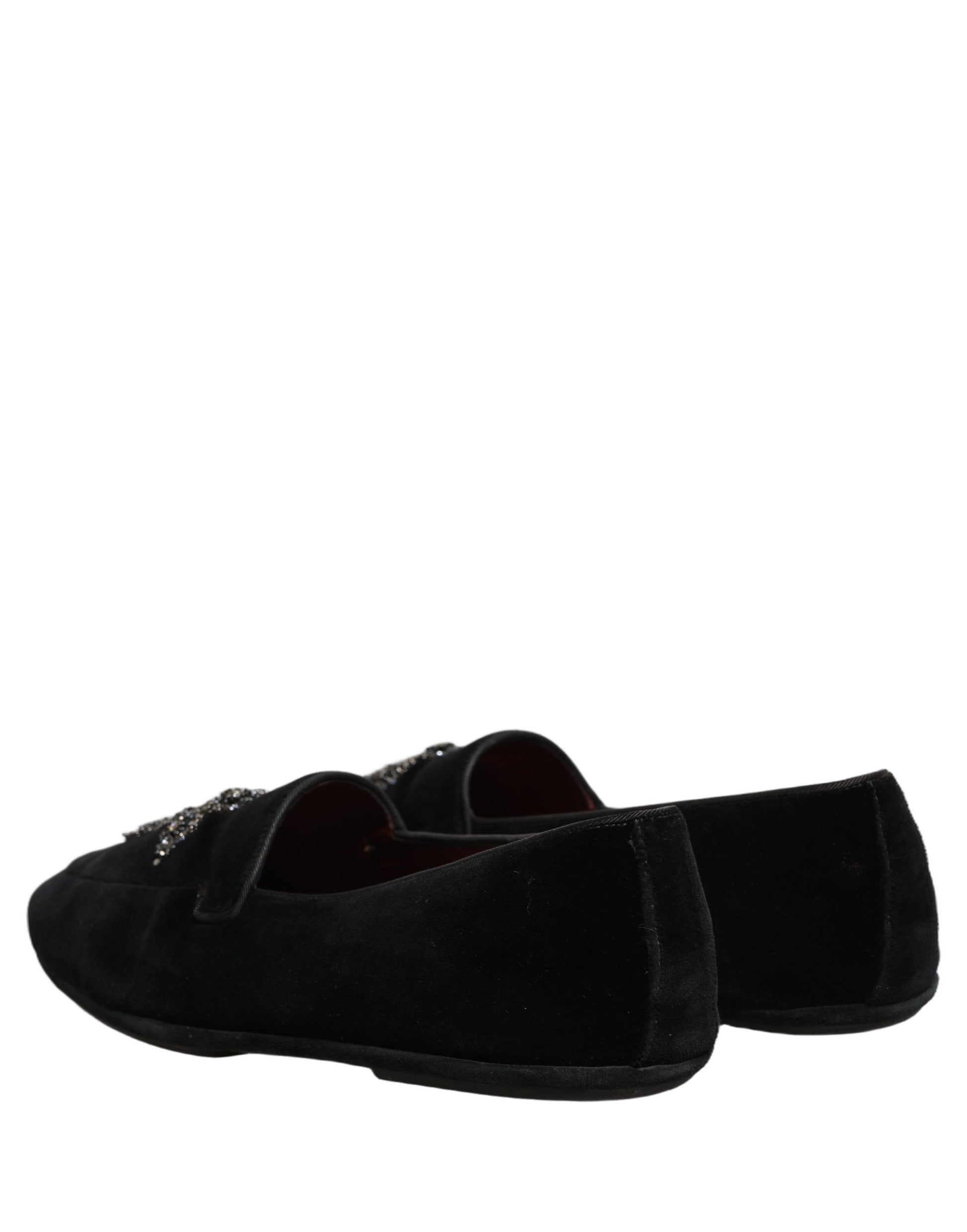 Dolce & Gabbana Black Slip On Loafers for Men additional view