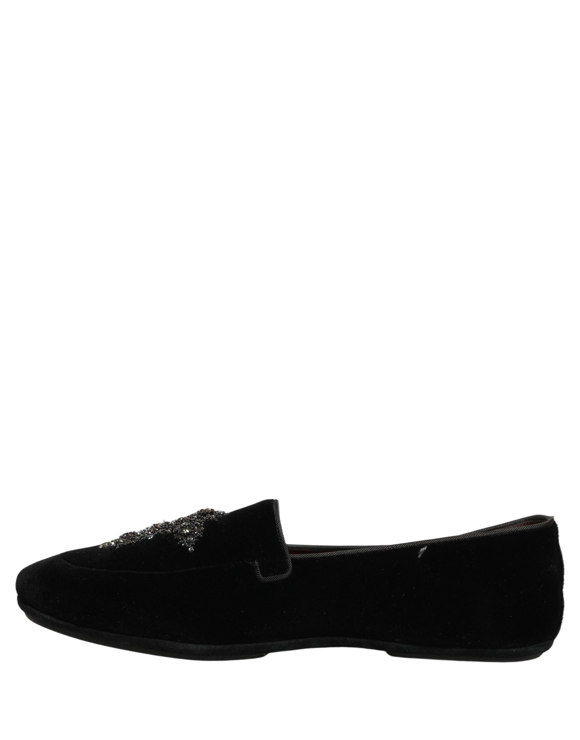 Dolce & Gabbana Black Slip On Loafers for Men additional view