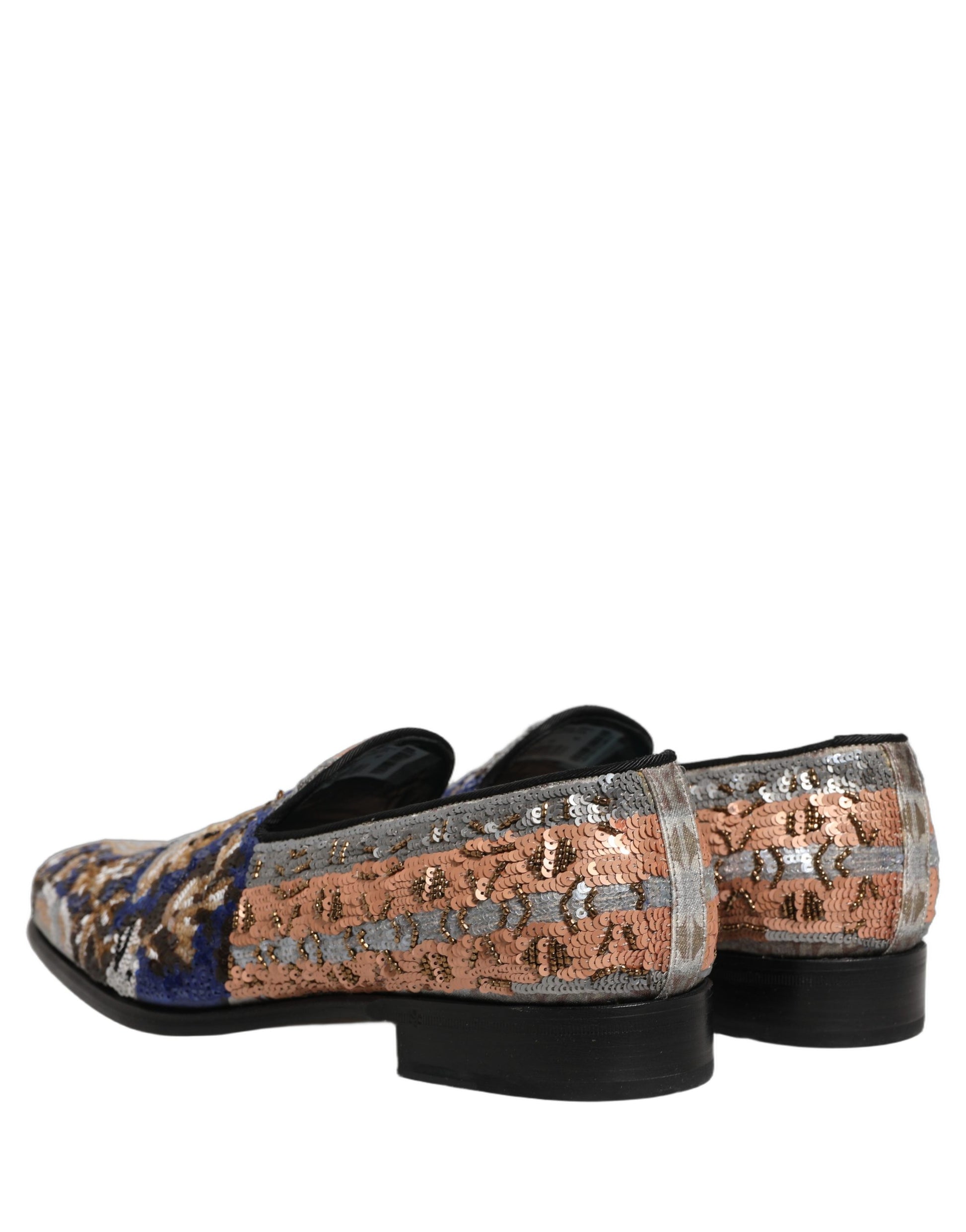 Dolce & Gabbana Multicolor Slip On Loafers for Men additional view