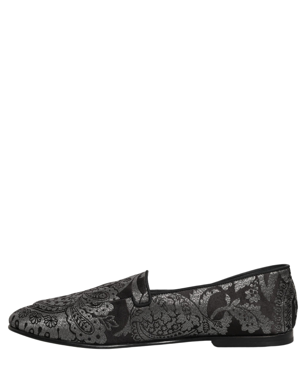 Dolce & Gabbana Silver Slip On Loafers for Men additional view