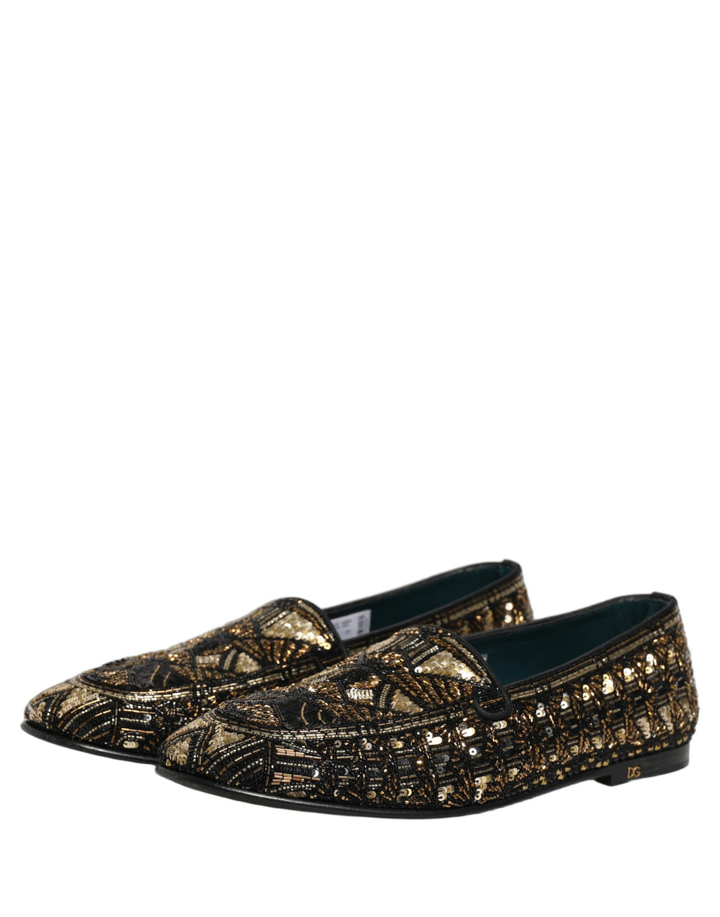 Dolce & Gabbana Black Slip On Loafers for Men additional view