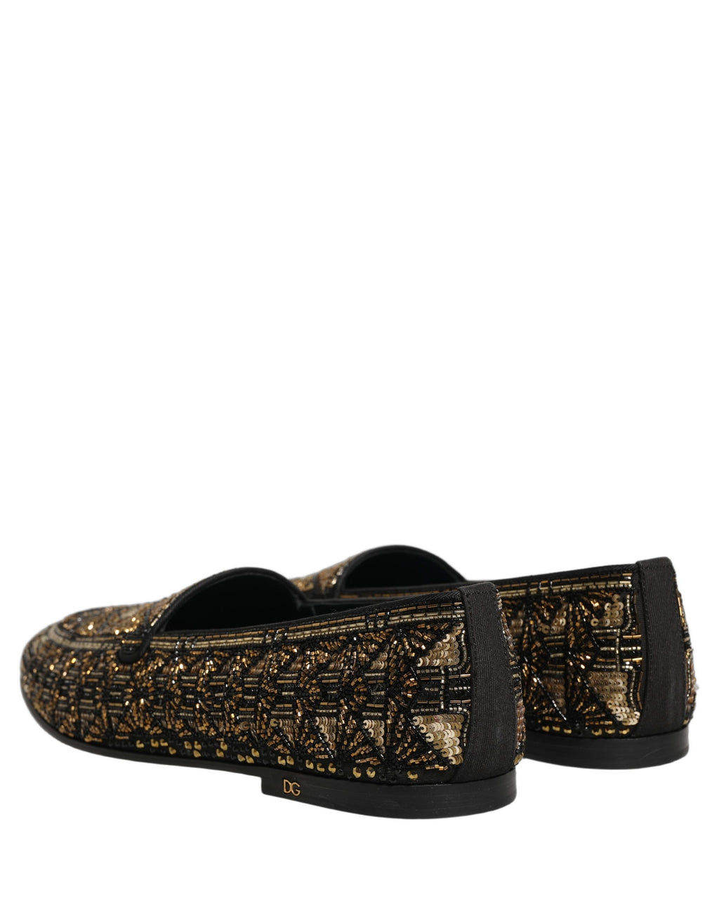 Dolce & Gabbana Black Slip On Loafers for Men additional view