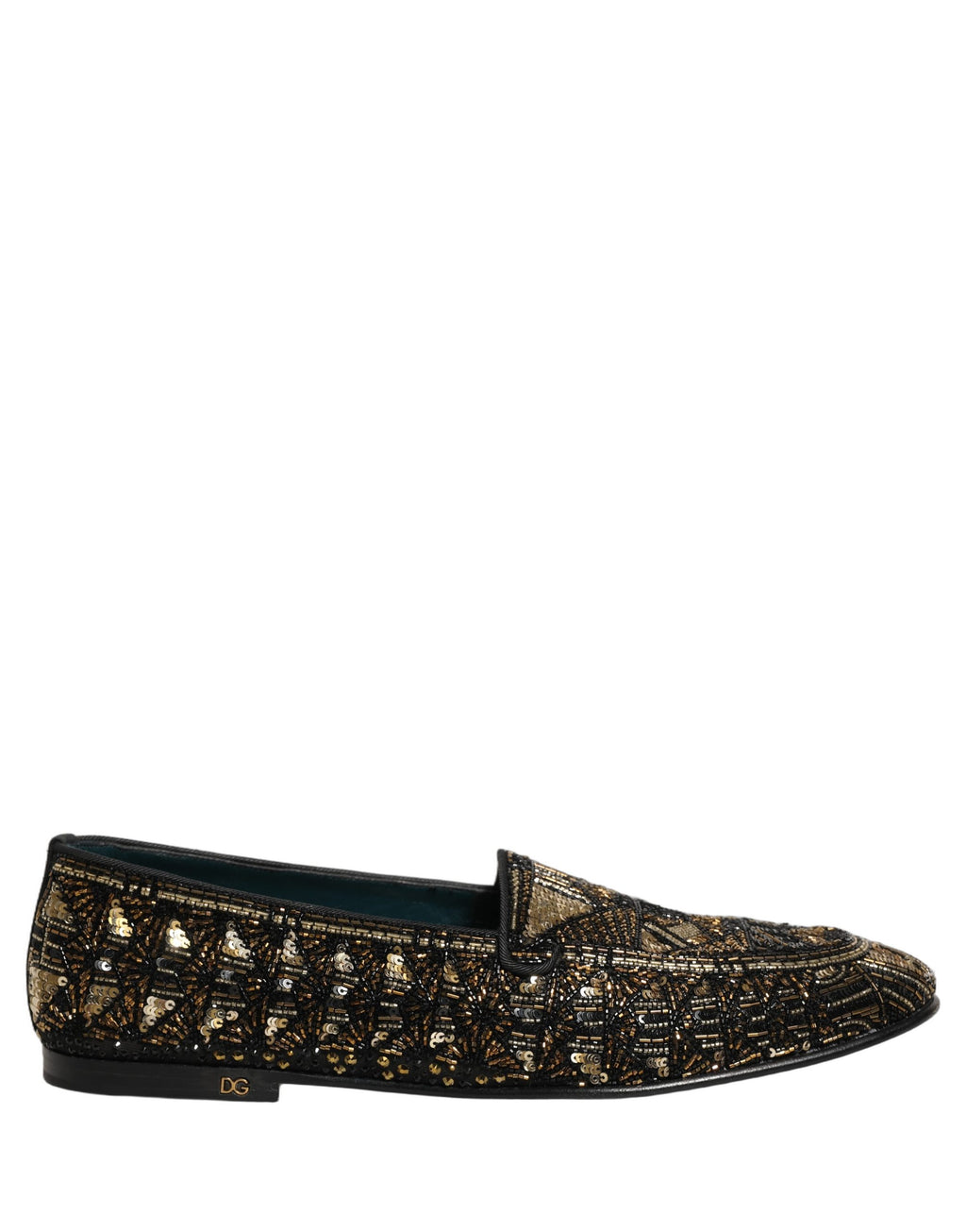 Dolce & Gabbana Black Slip On Loafers for Men