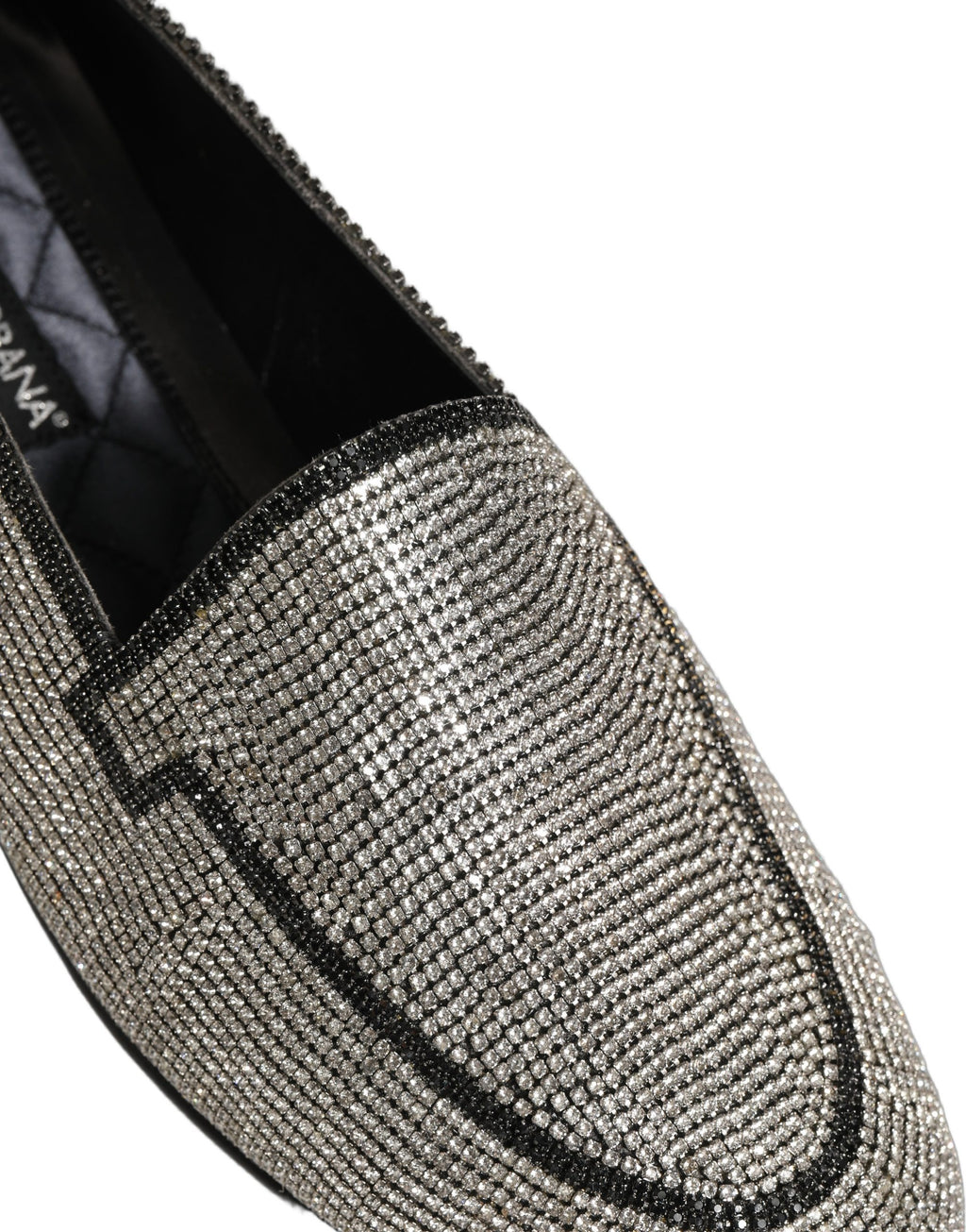 Dolce & Gabbana Silver Slip On Loafers for Men additional view