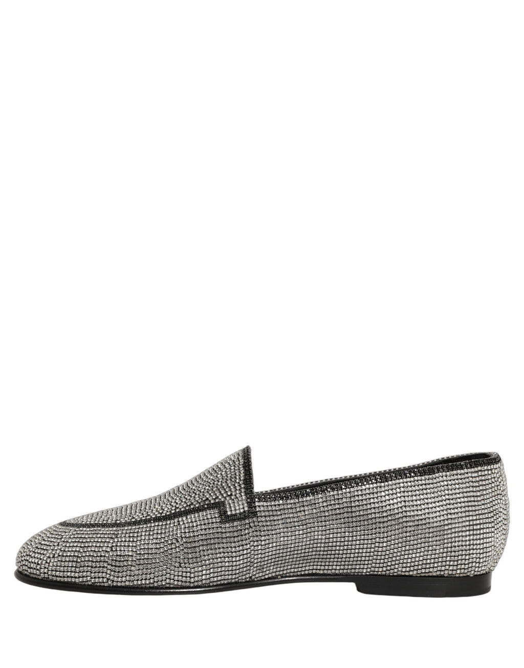 Dolce & Gabbana Silver Slip On Loafers for Men additional view