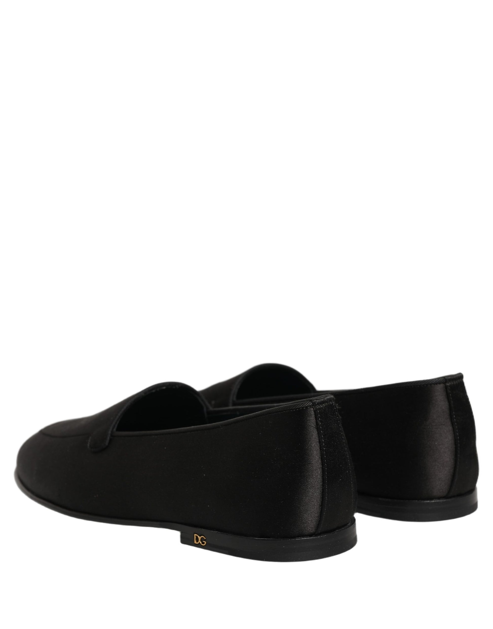Dolce & Gabbana Black Slip On Loafers for Men additional view