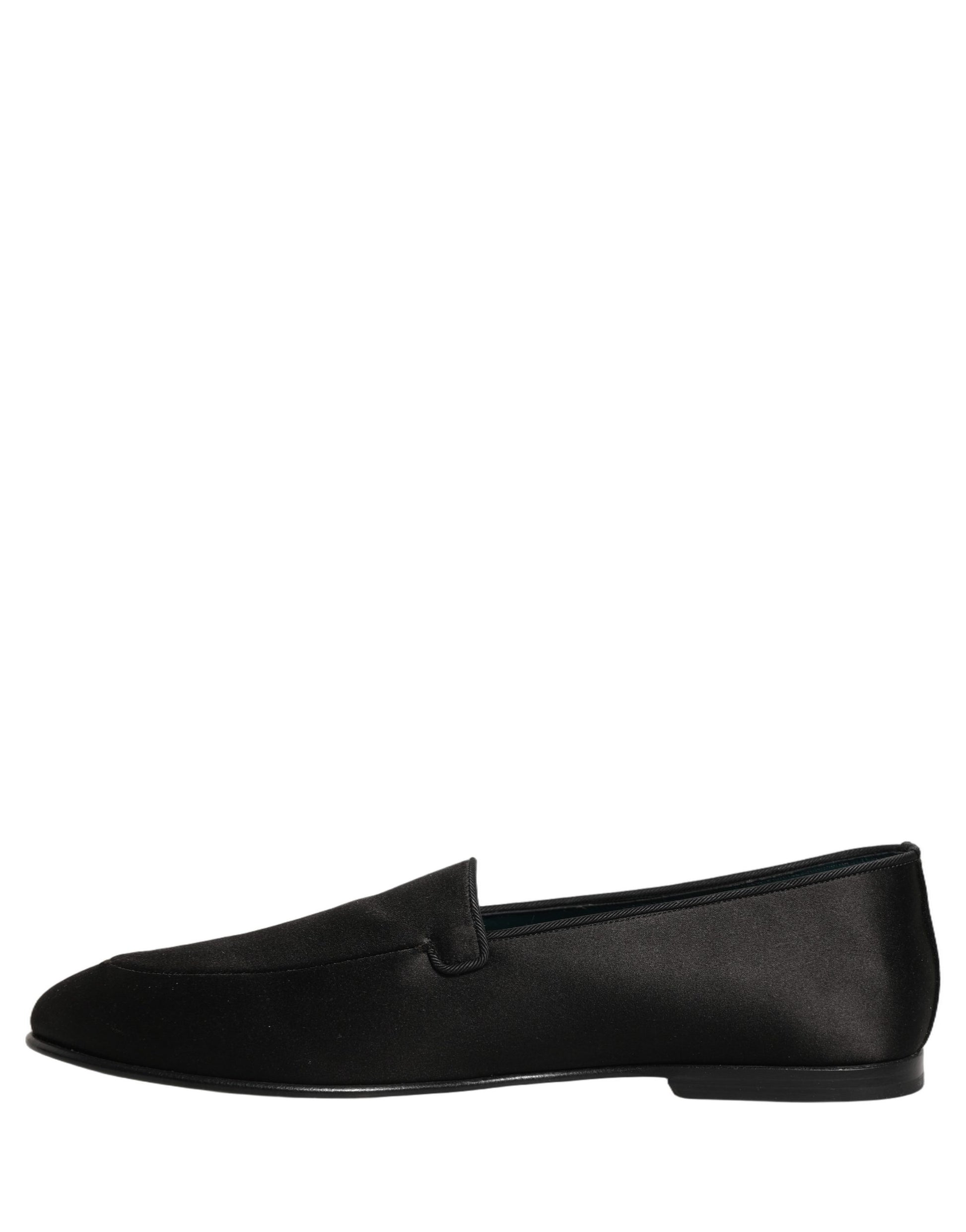 Dolce & Gabbana Black Slip On Loafers for Men additional view