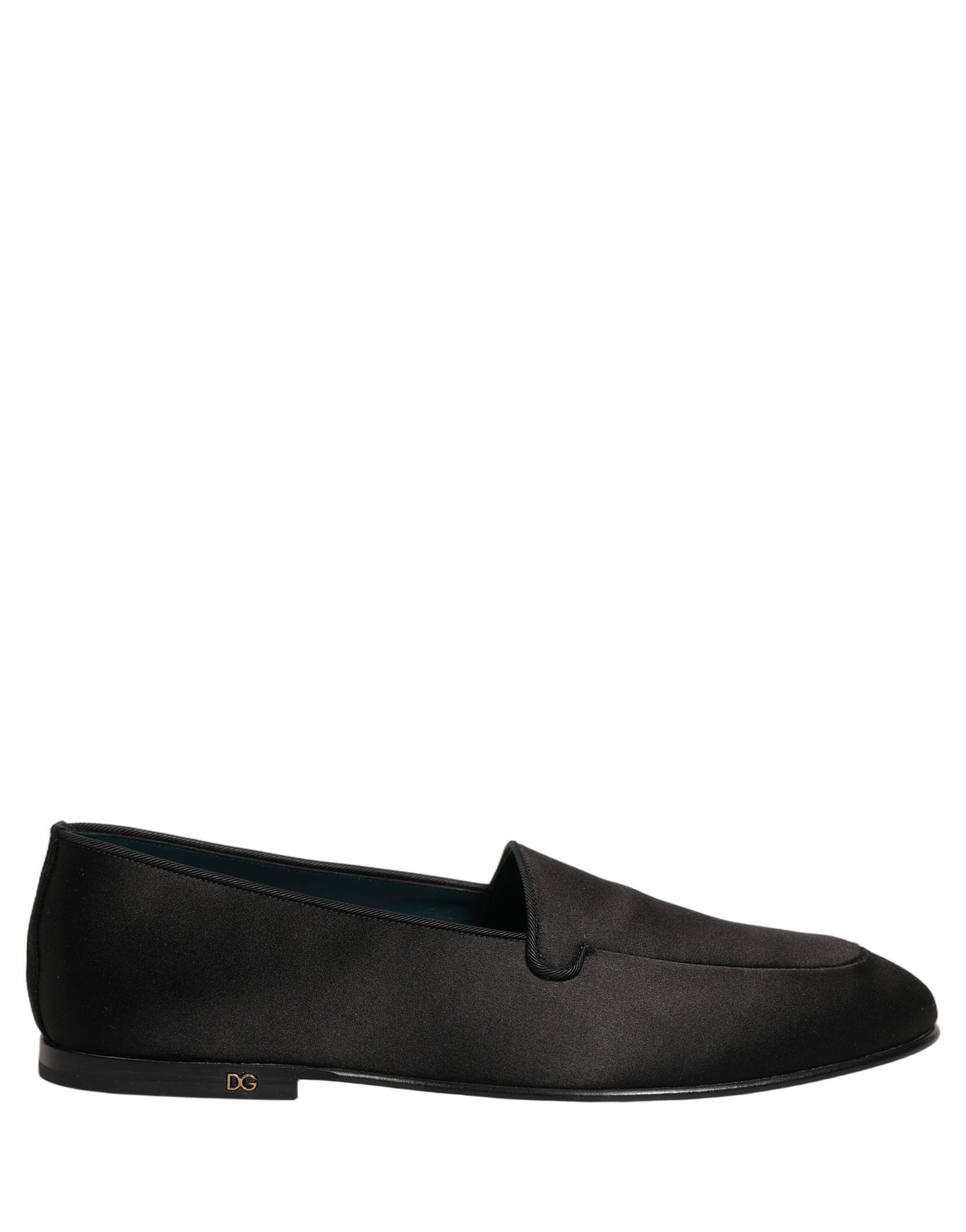 Dolce & Gabbana Black Slip On Loafers for Men alternate view