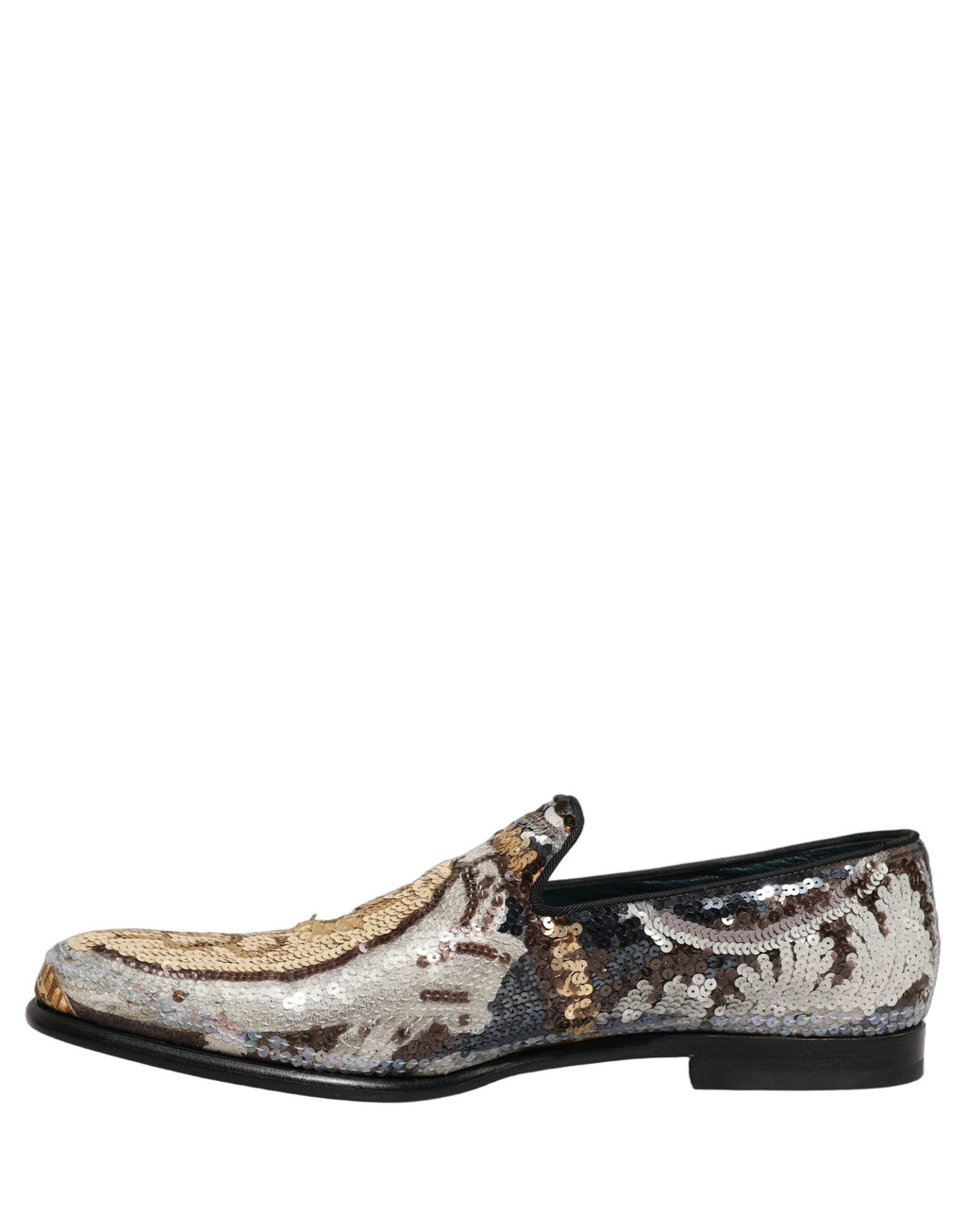 Dolce & Gabbana Multicolor Slip On Loafers for Men additional view