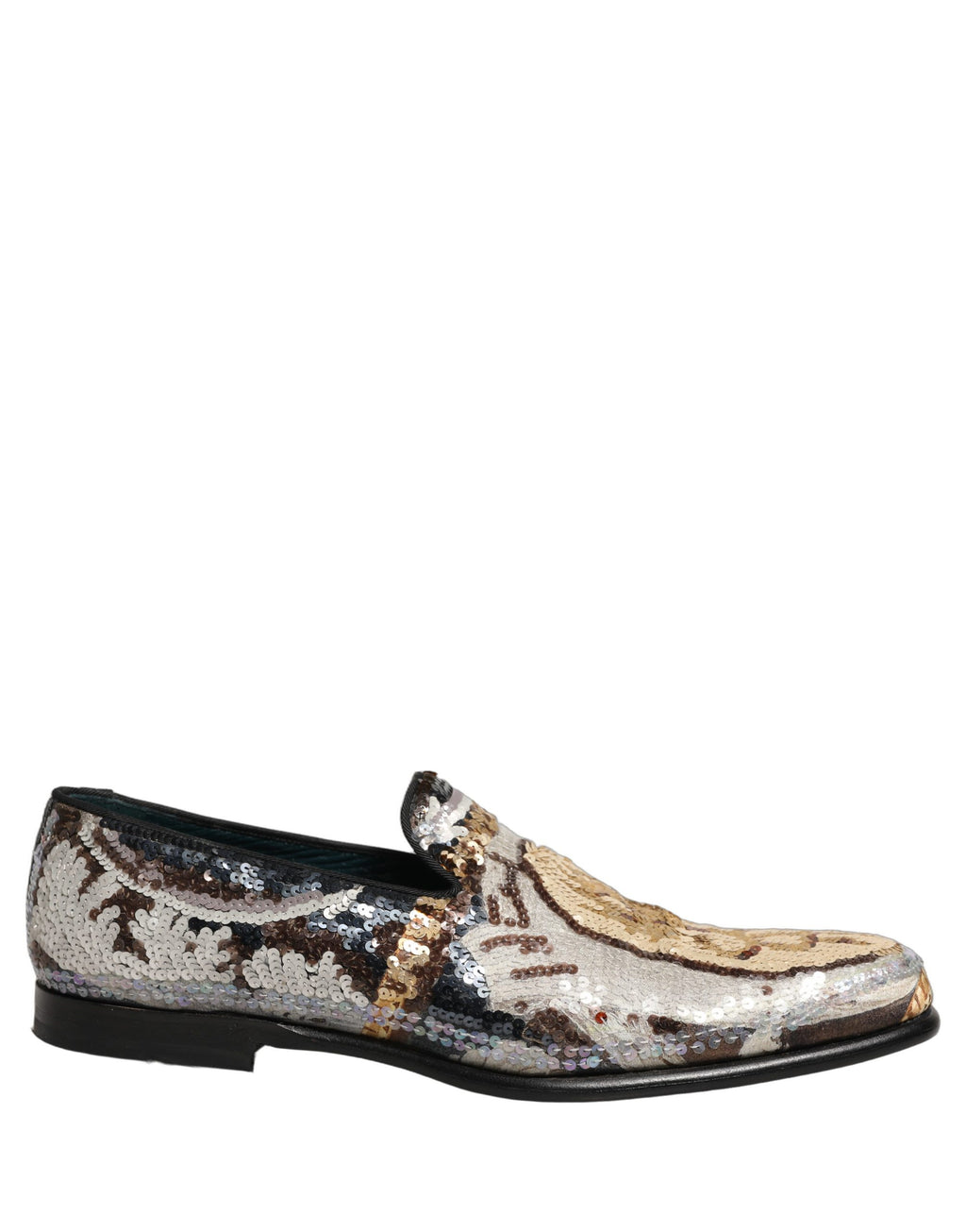 Dolce & Gabbana Multicolor Slip On Loafers for Men alternate view
